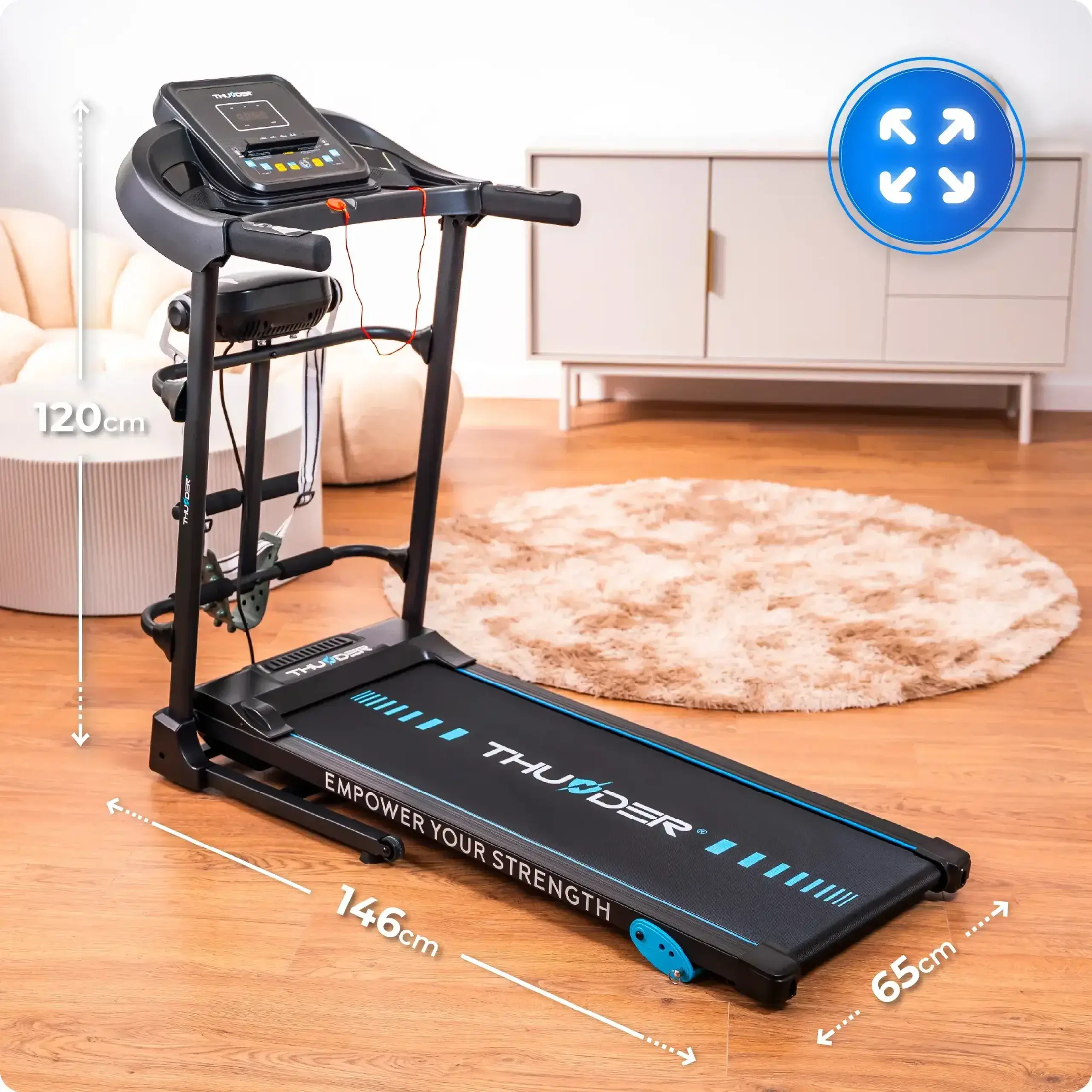 Banda de alergare electrica THUNDER G8000-D