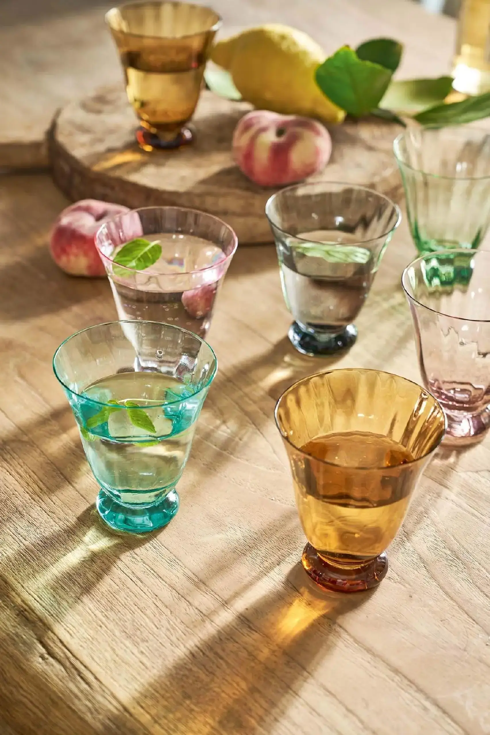 Pahar pentru apă Tulip, chihlimbariu, 280ml