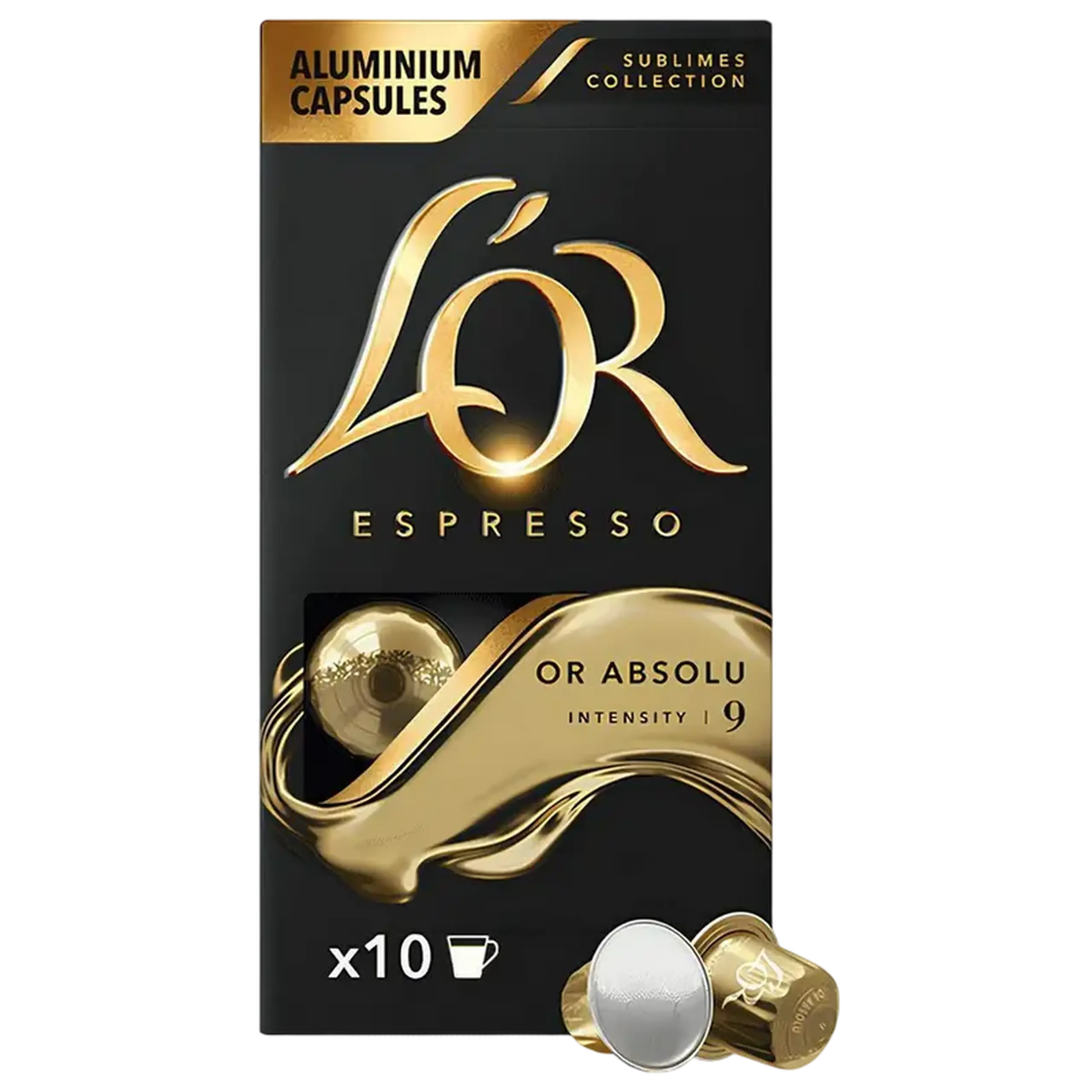 Cafea L'OR Espresso Or Absolu, 10 buc