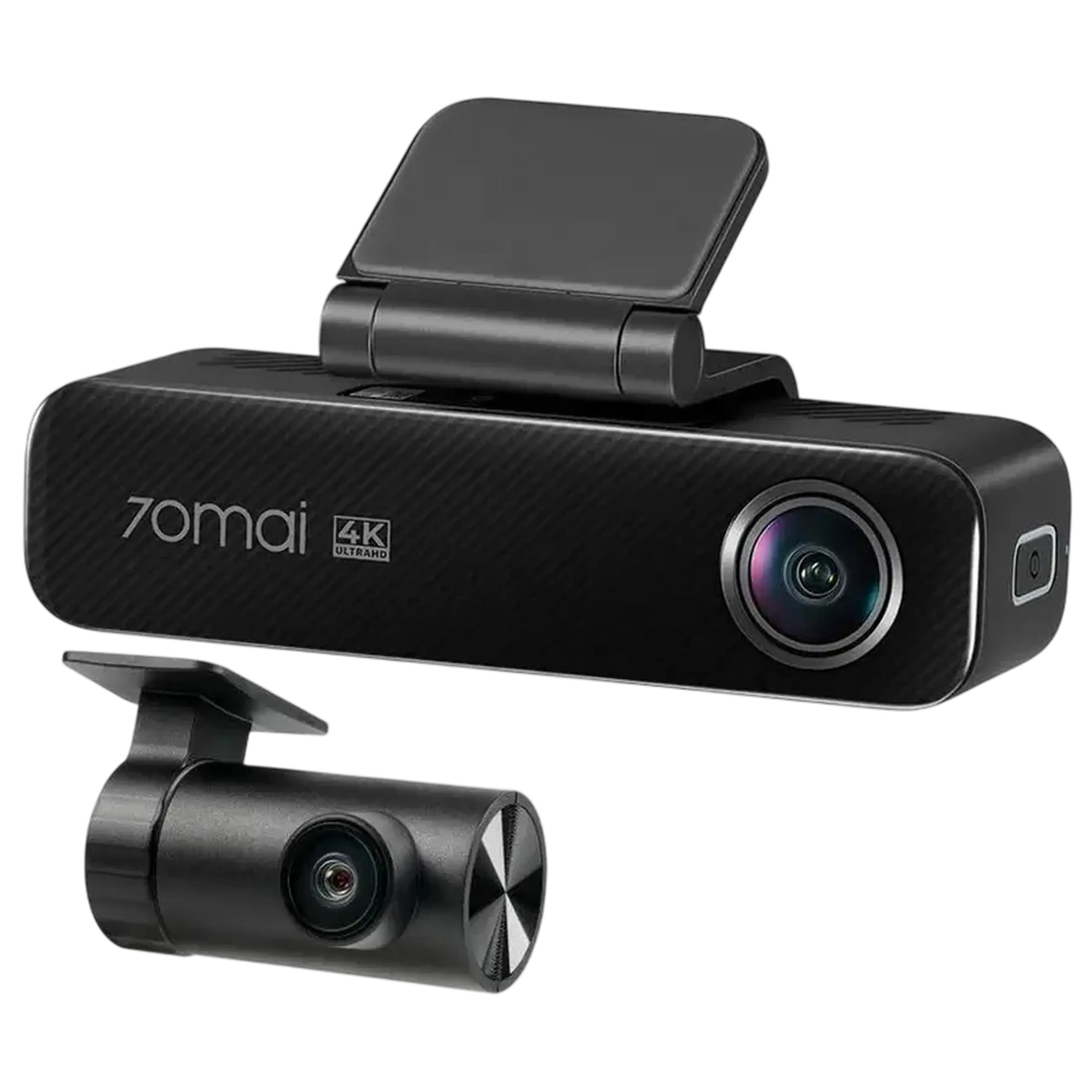 Set Dash Cam față și spate 70mai 4K M800-2 + Rear Cam RC14, Negru