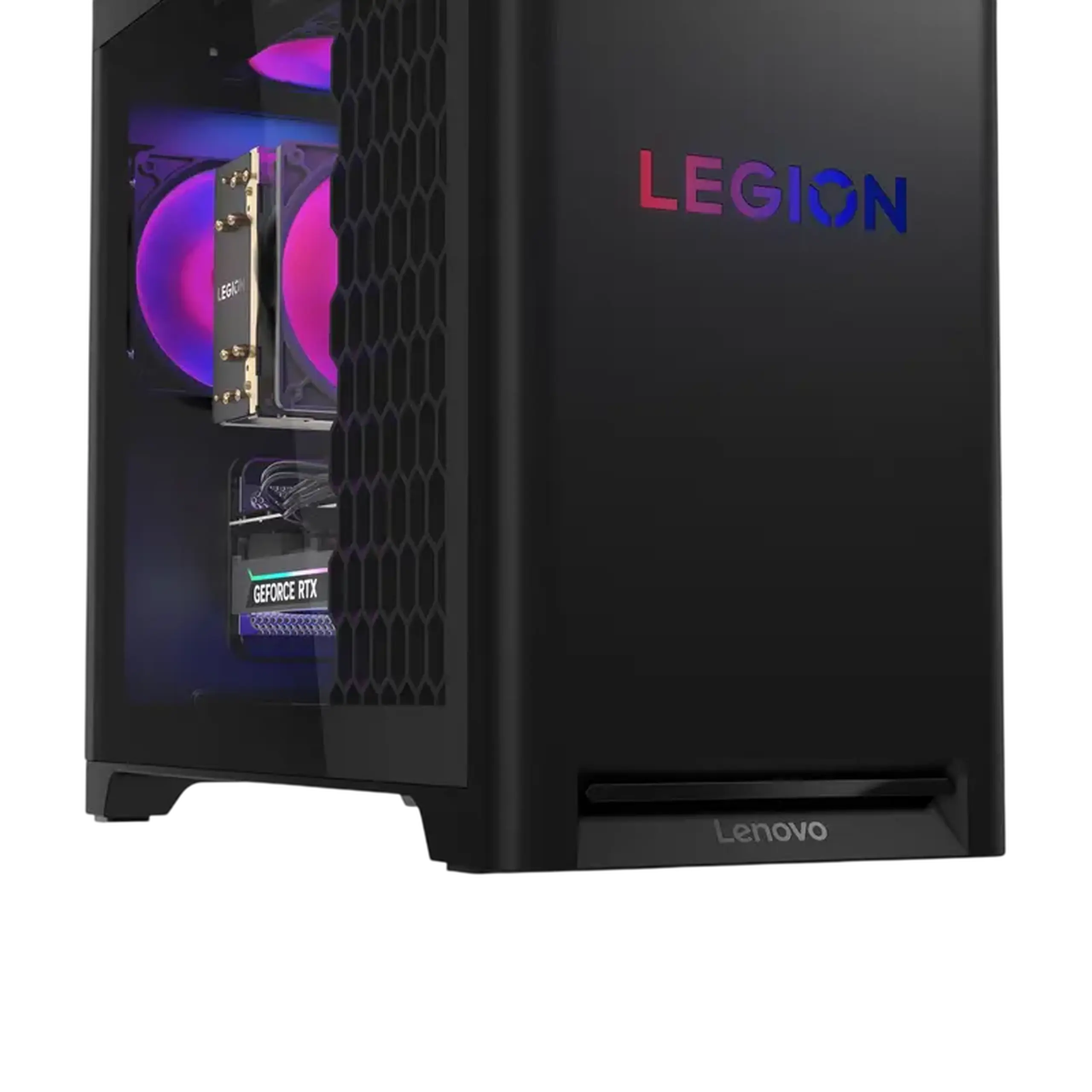 Sistem Desktop PC Lenovo Legion T5 30AGB10,, AMD Ryzen 7 7700X, 32GB/1024GB, nVIDIA GeForce RTX 5060 Ti, Negru