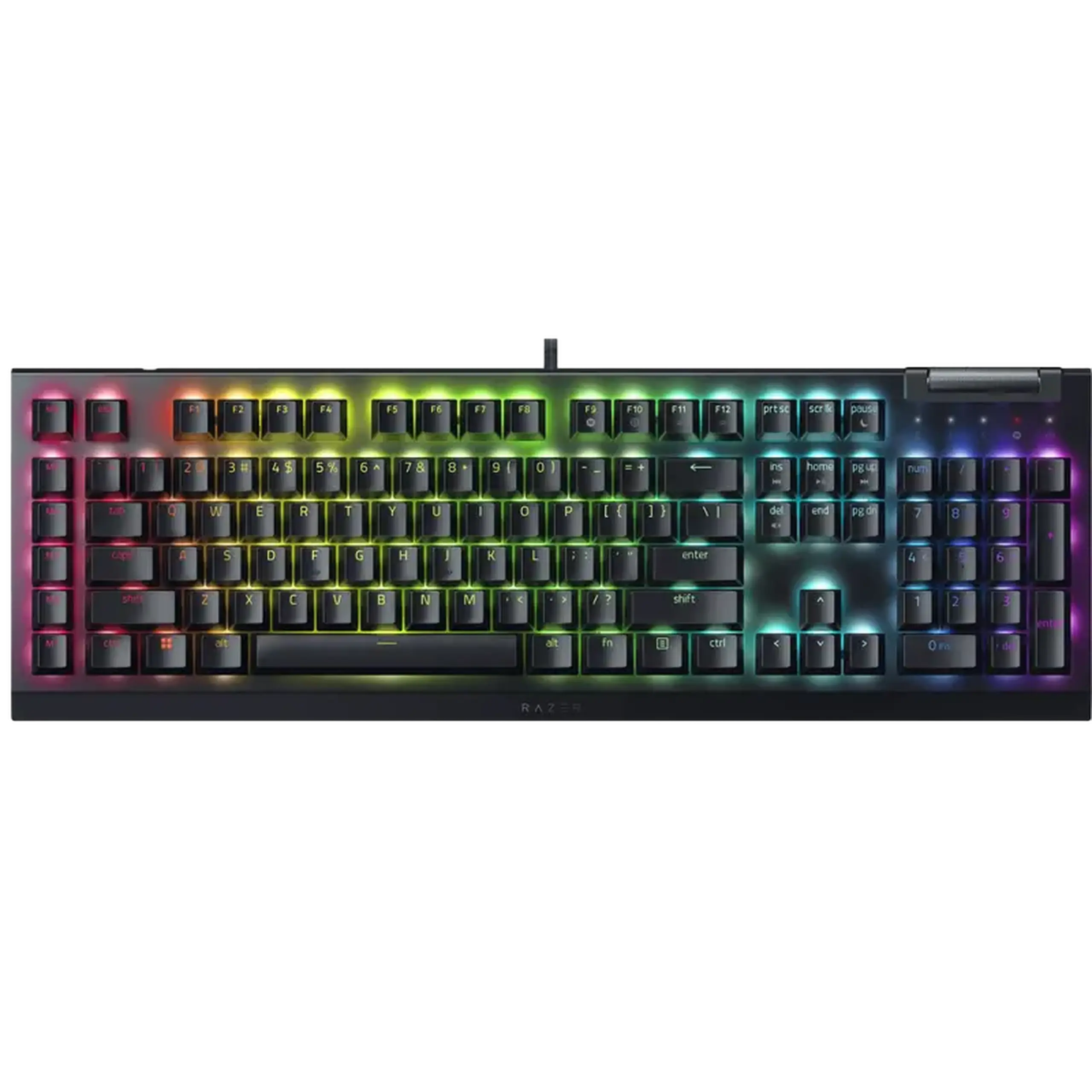 Tastatură Razer BlackWidow V4, Cu fir, Negru