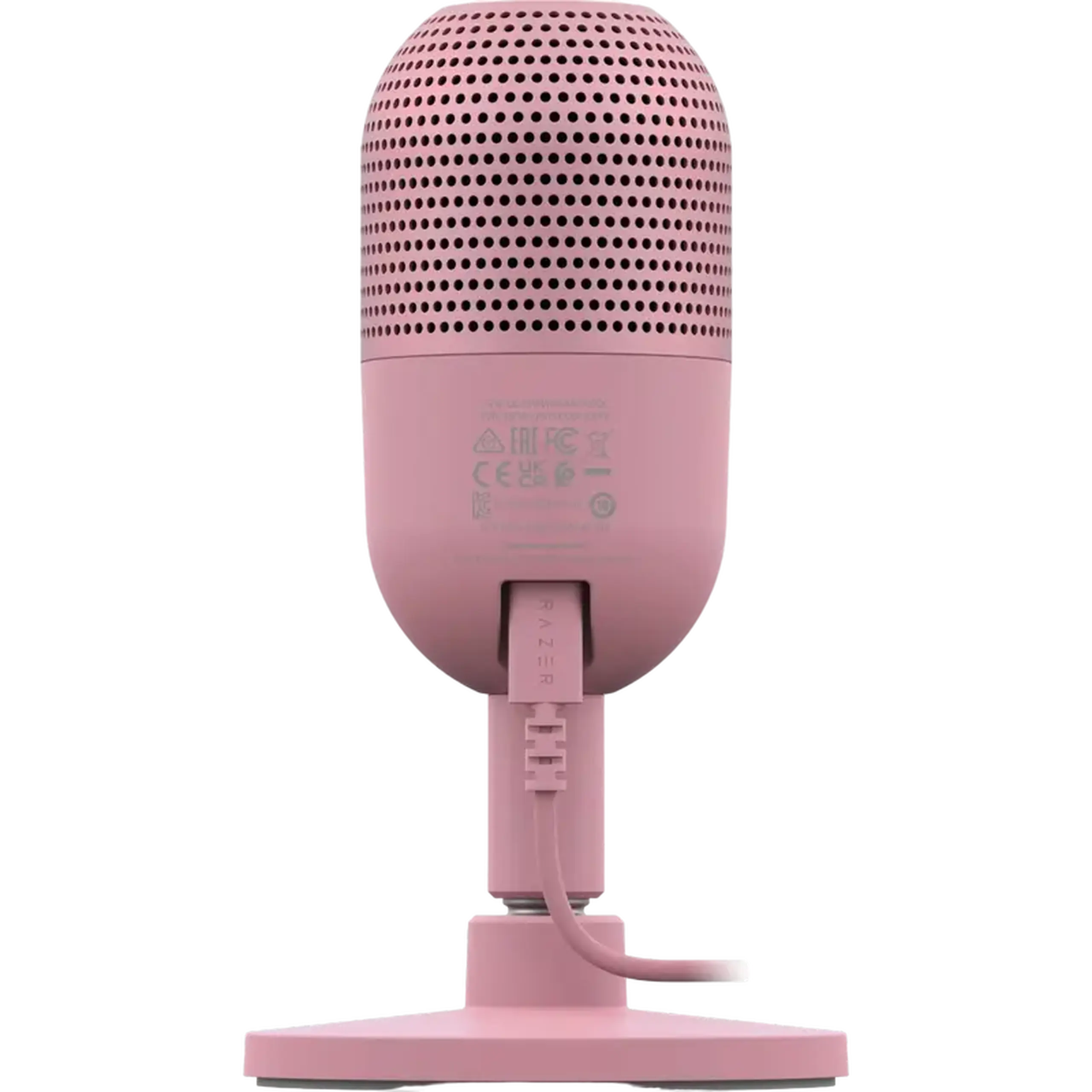 Microfon Gaming Razer Seiren V3 Mini, Cu fir, Roz