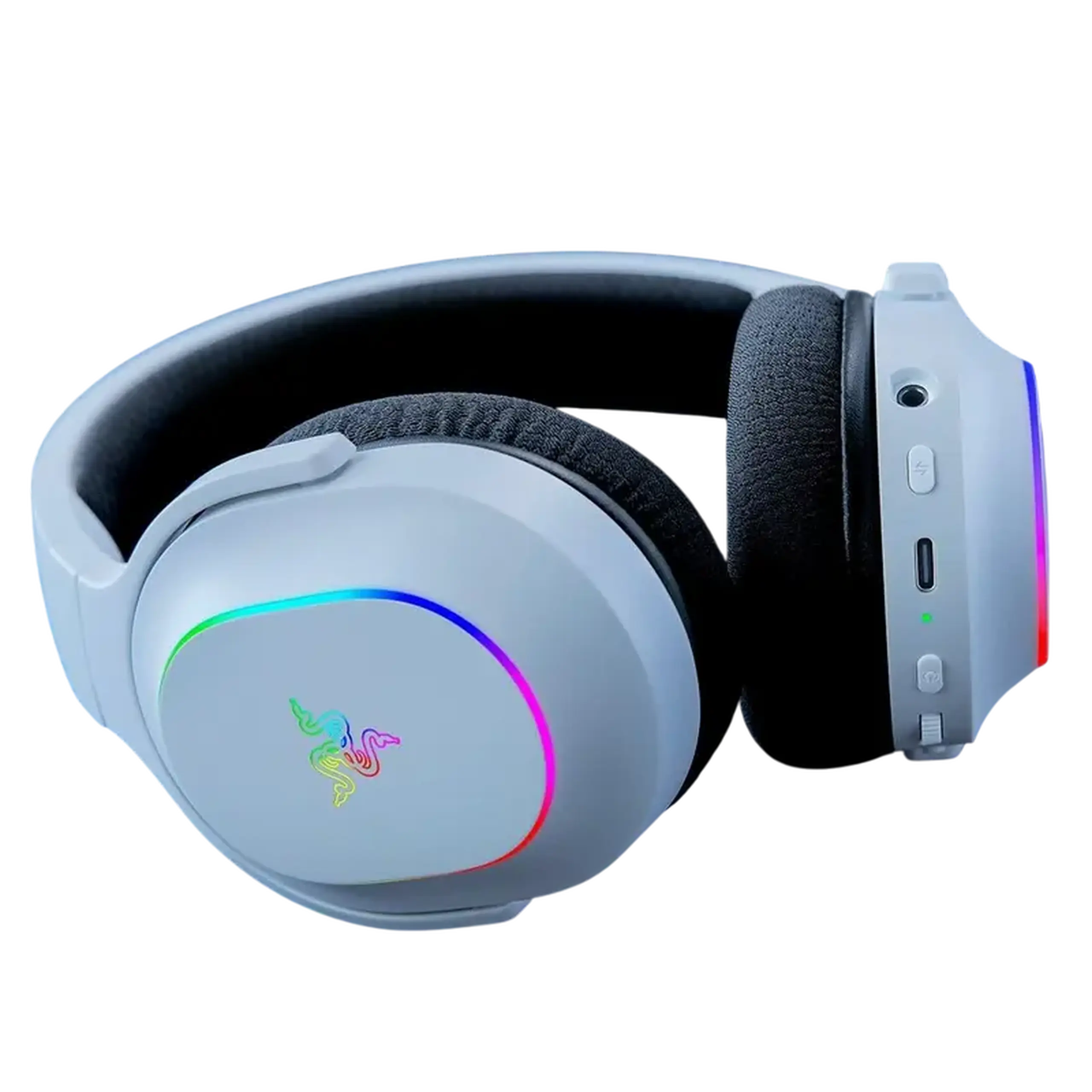Căști gaming Razer Barracuda X Chroma, Fără fir, Alb