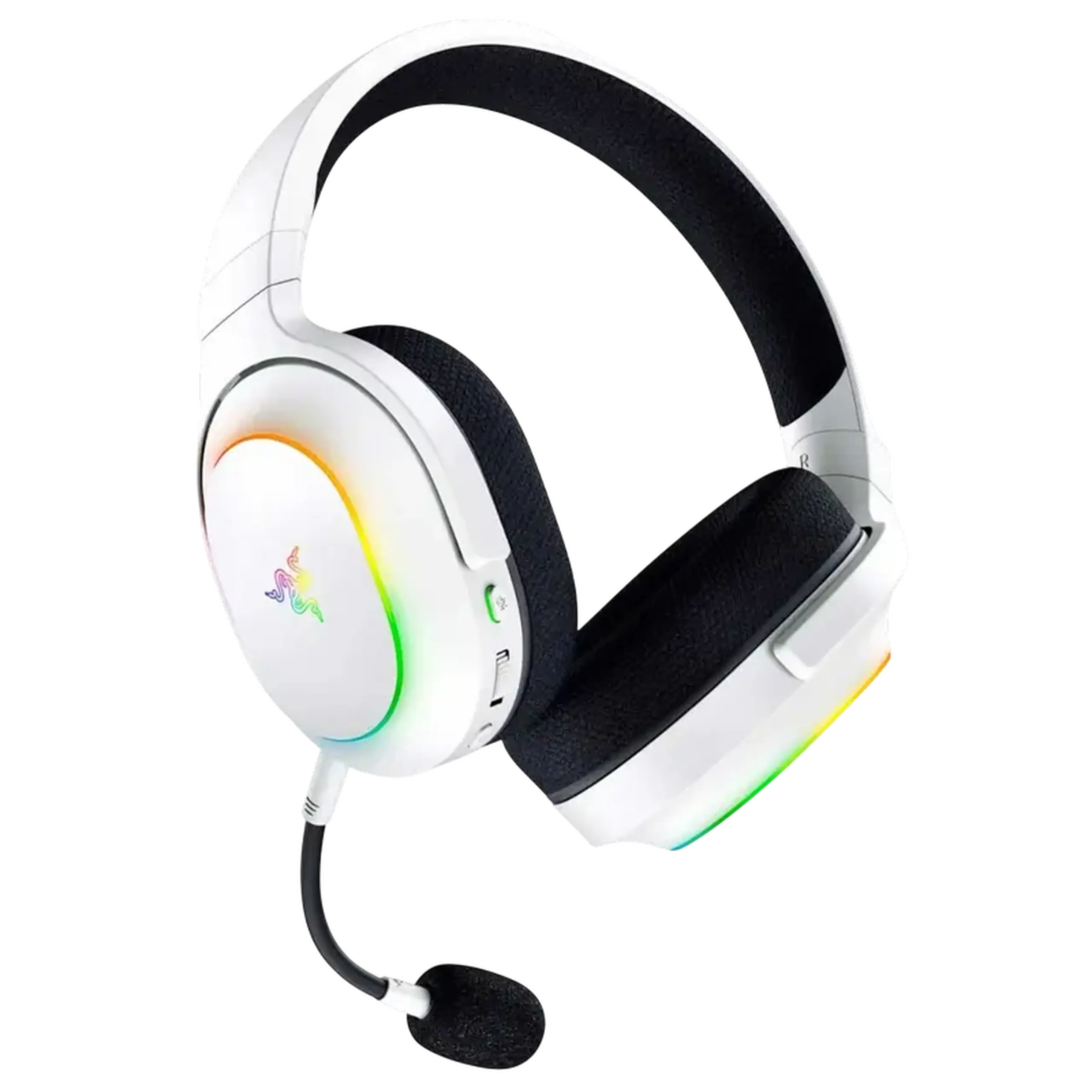 Căști gaming Razer Barracuda X Chroma, Fără fir, Alb