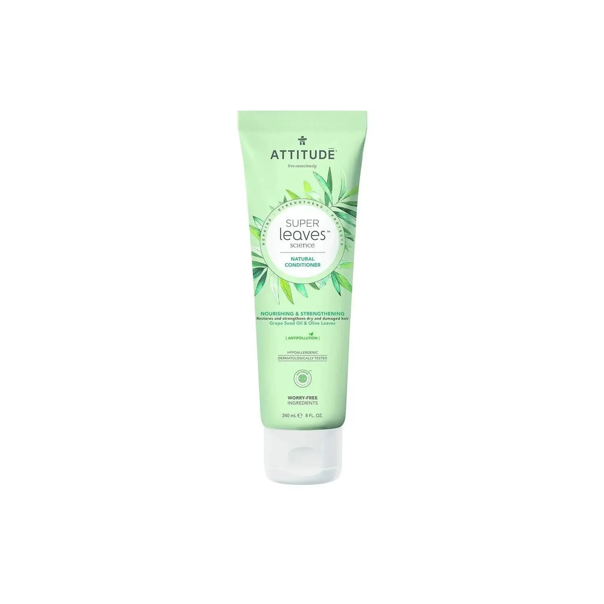 Balsam de păr Super Leaves Nourishing, 240 ml — ATTITUDE