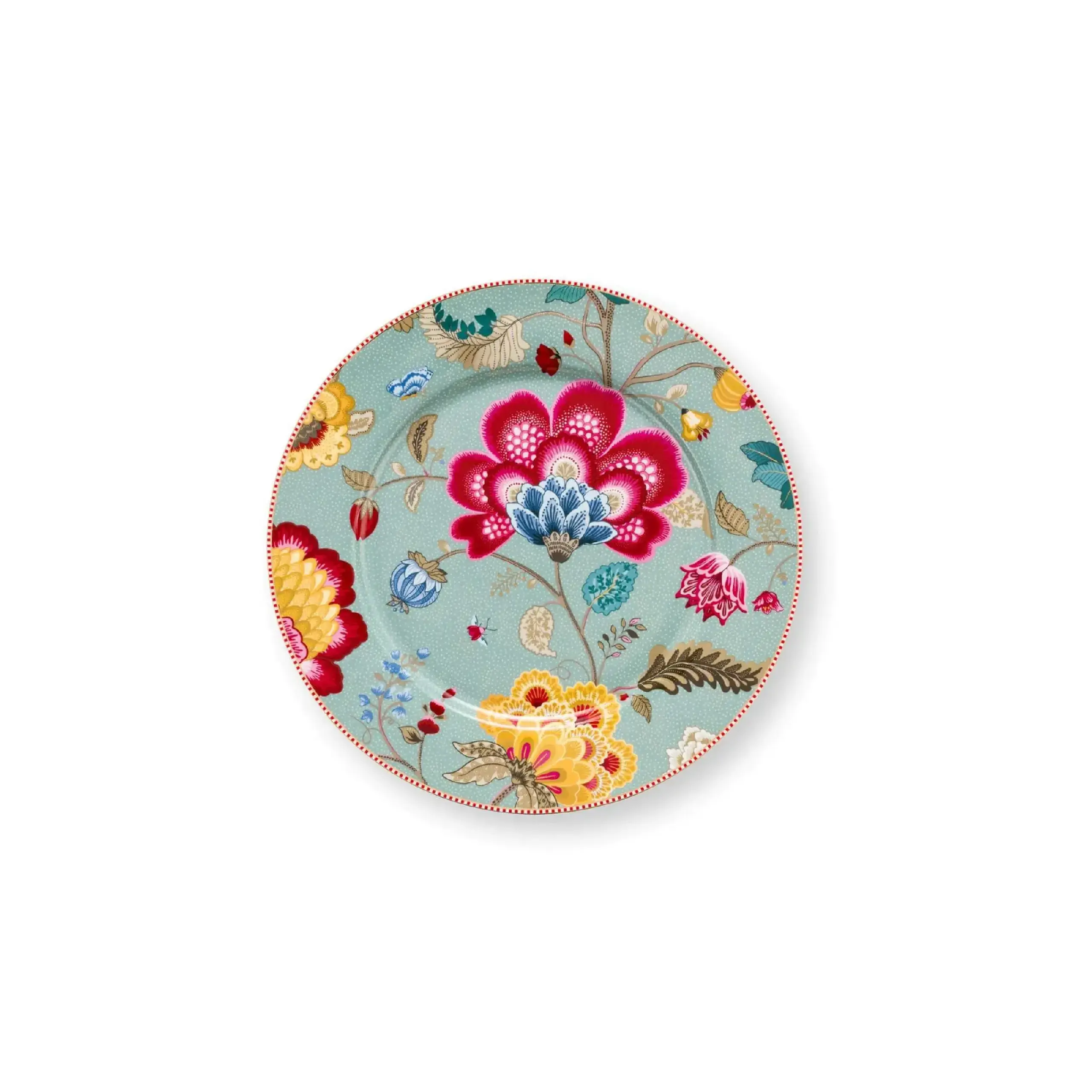 Plate Blooming Tales Fantasy Blue 32cm
