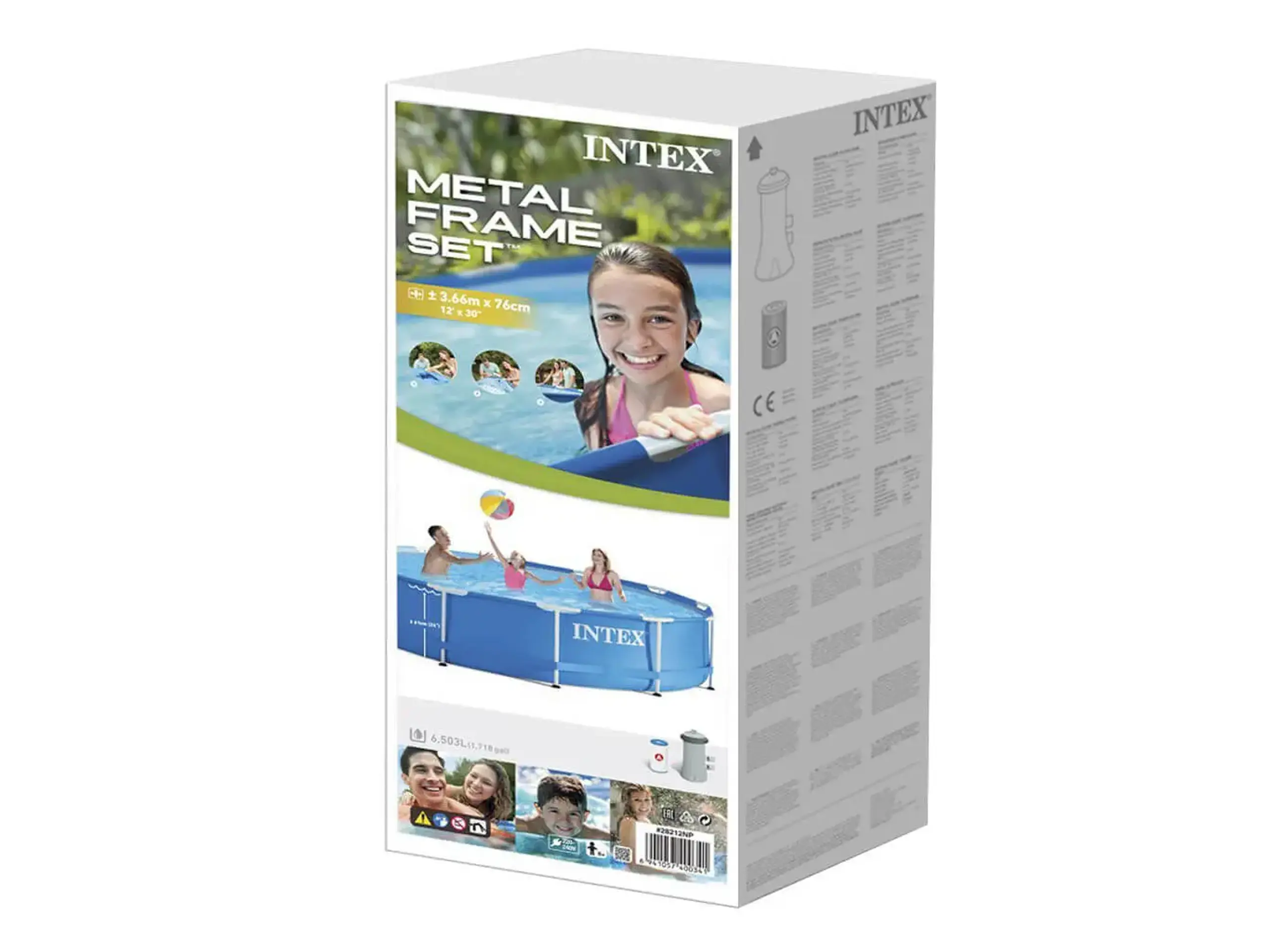 Piscina Intex 28210, сadru metalic, 366 x 76 cm, fara pompa de filtrare