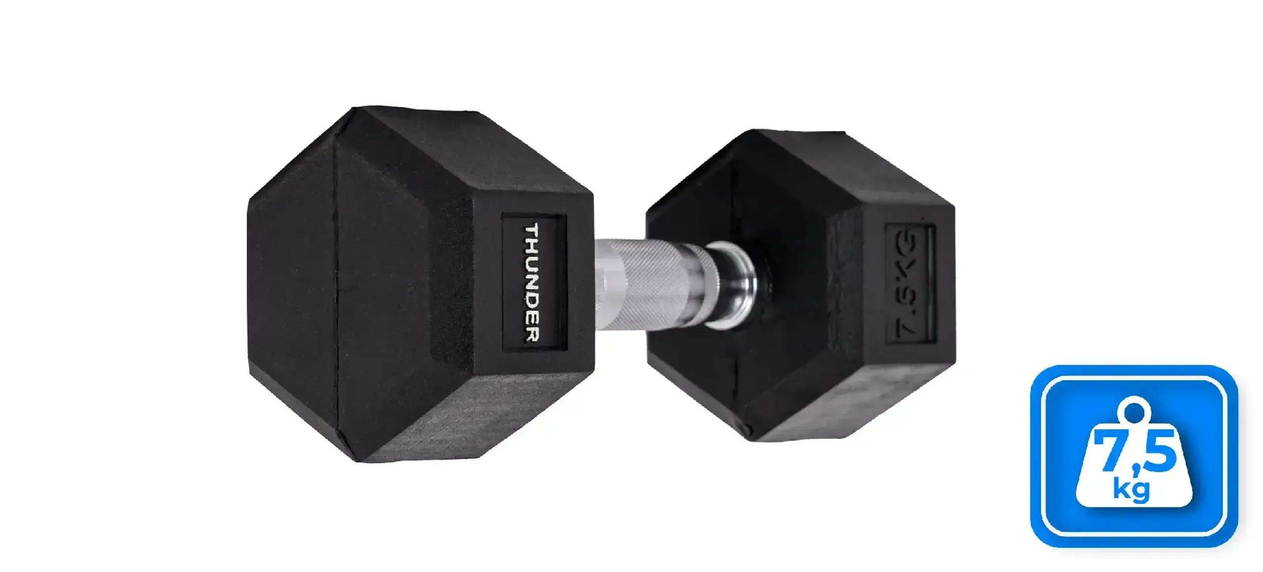 Gantera HEXAGONAL DUMBBELLS Thunder 7,5KG