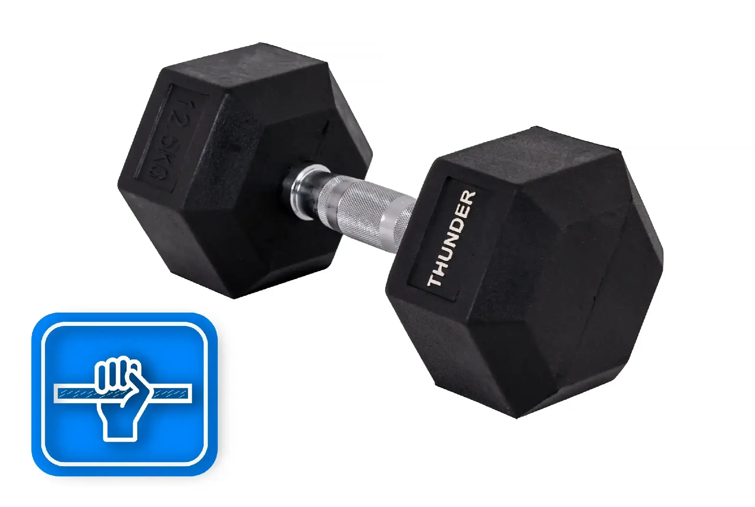 Gantera HEXAGONAL DUMBBELLS Thunder 12,5KG