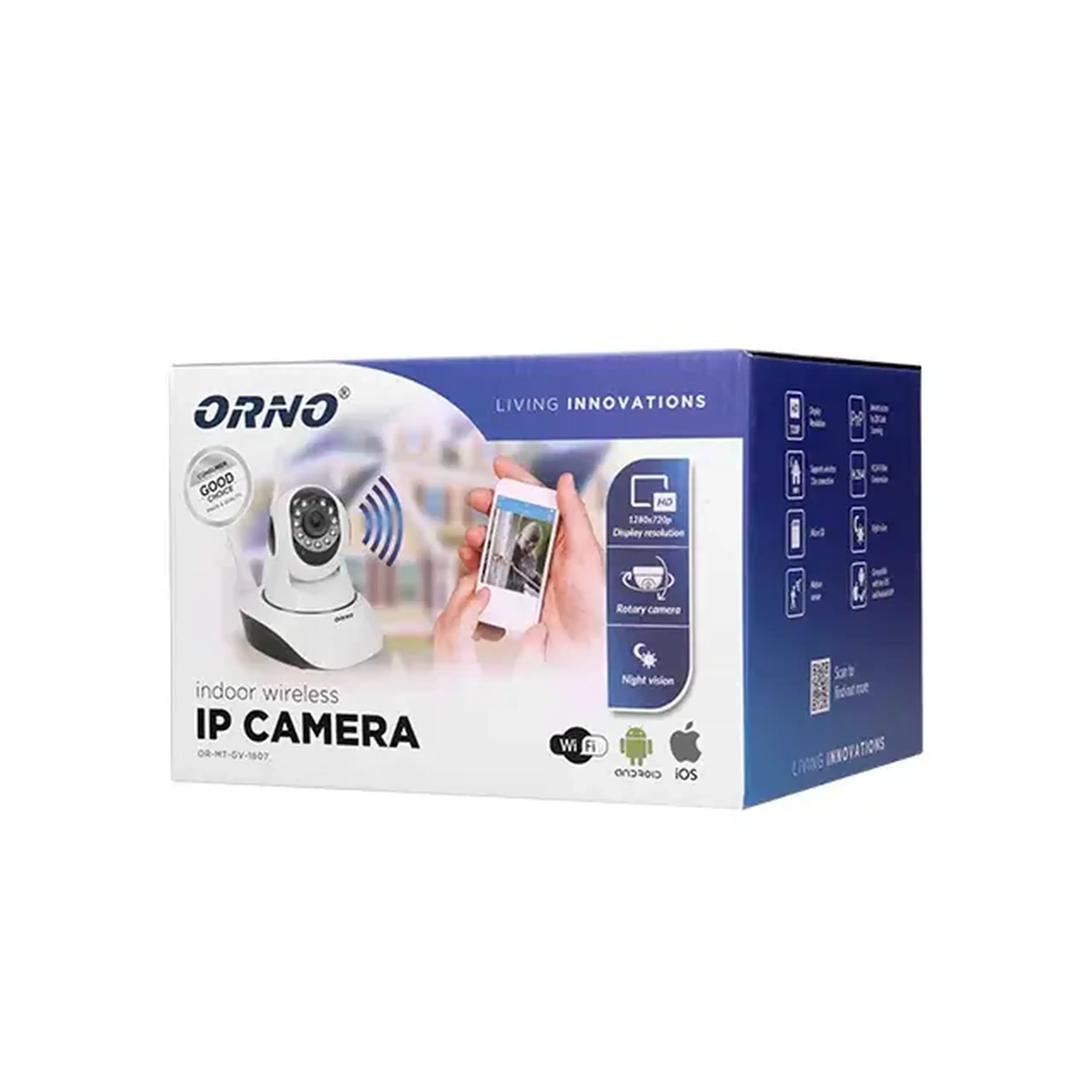 Cameră supraveghere video ORNO ORMTGV1807 interior