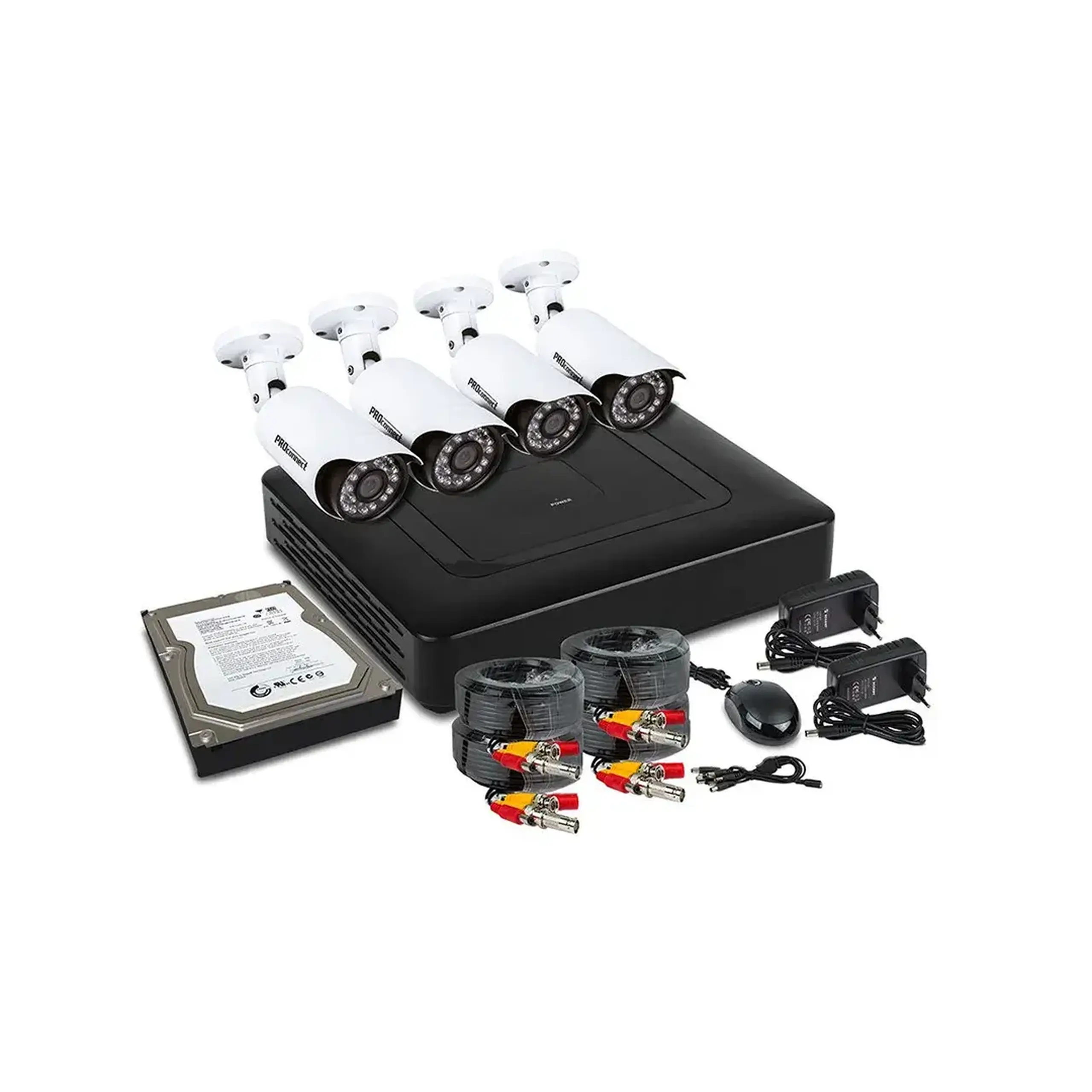 Set de supraveghere video PROCONNECT IP53 Exterior Rexant