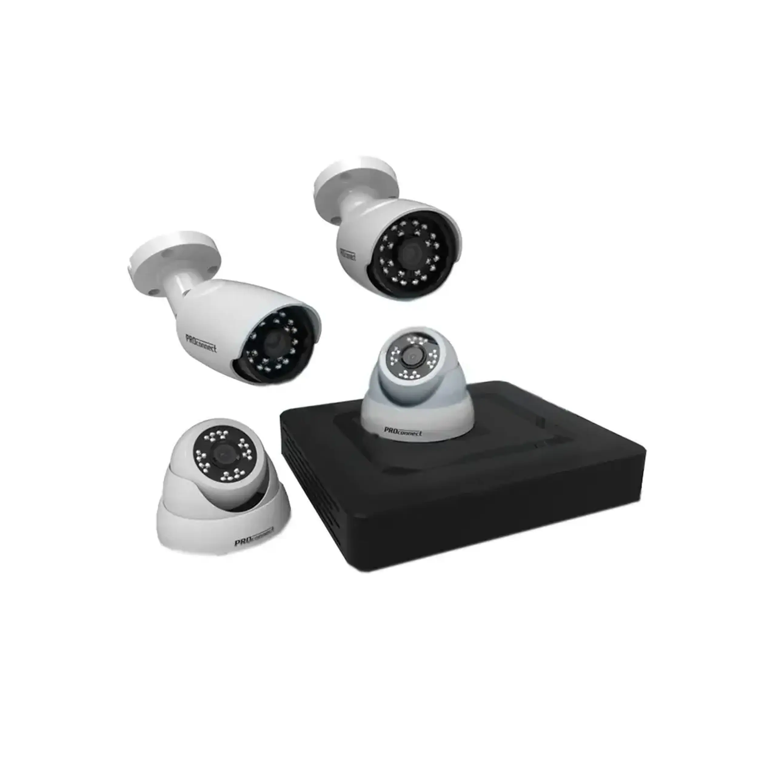 Set de supraveghere video PROCONNECT IP53 Interior/Exterior Rexant