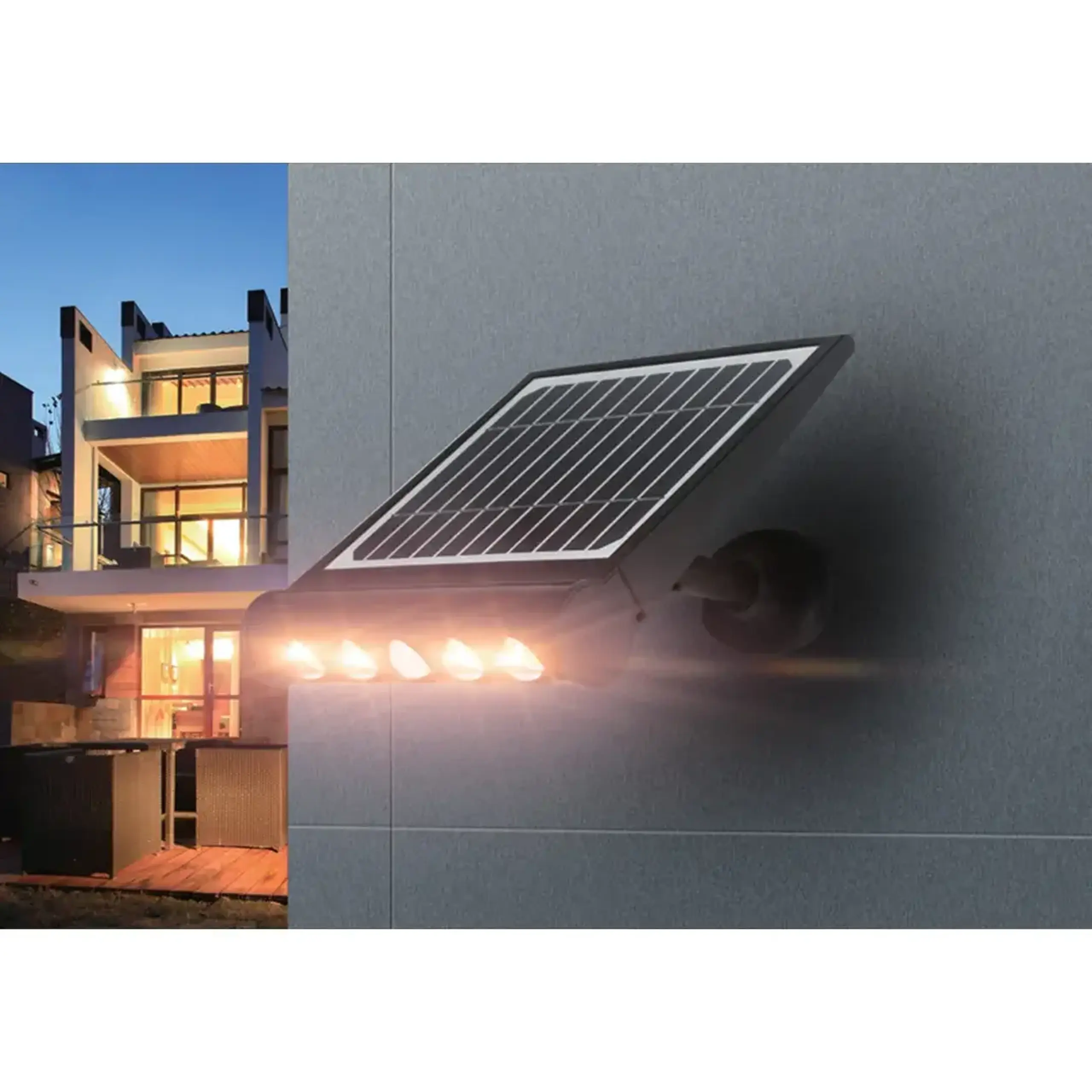 Felinar LED cu baterie solară Elmos LSD-SSL-8W 8 W 4200 K 950 lm IP65