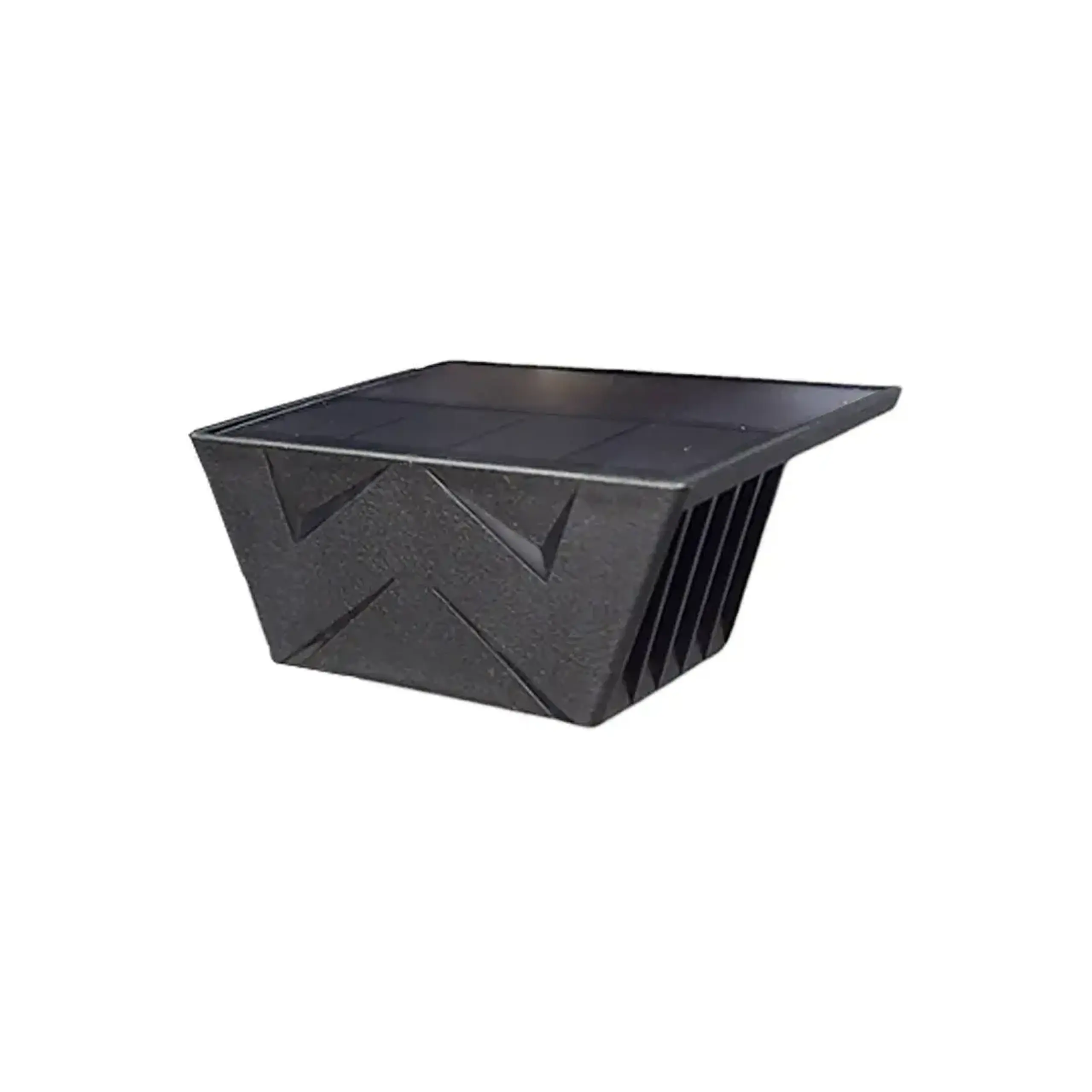 Set lampă de perete cu panou solar 0.6 W 3000 K IP65