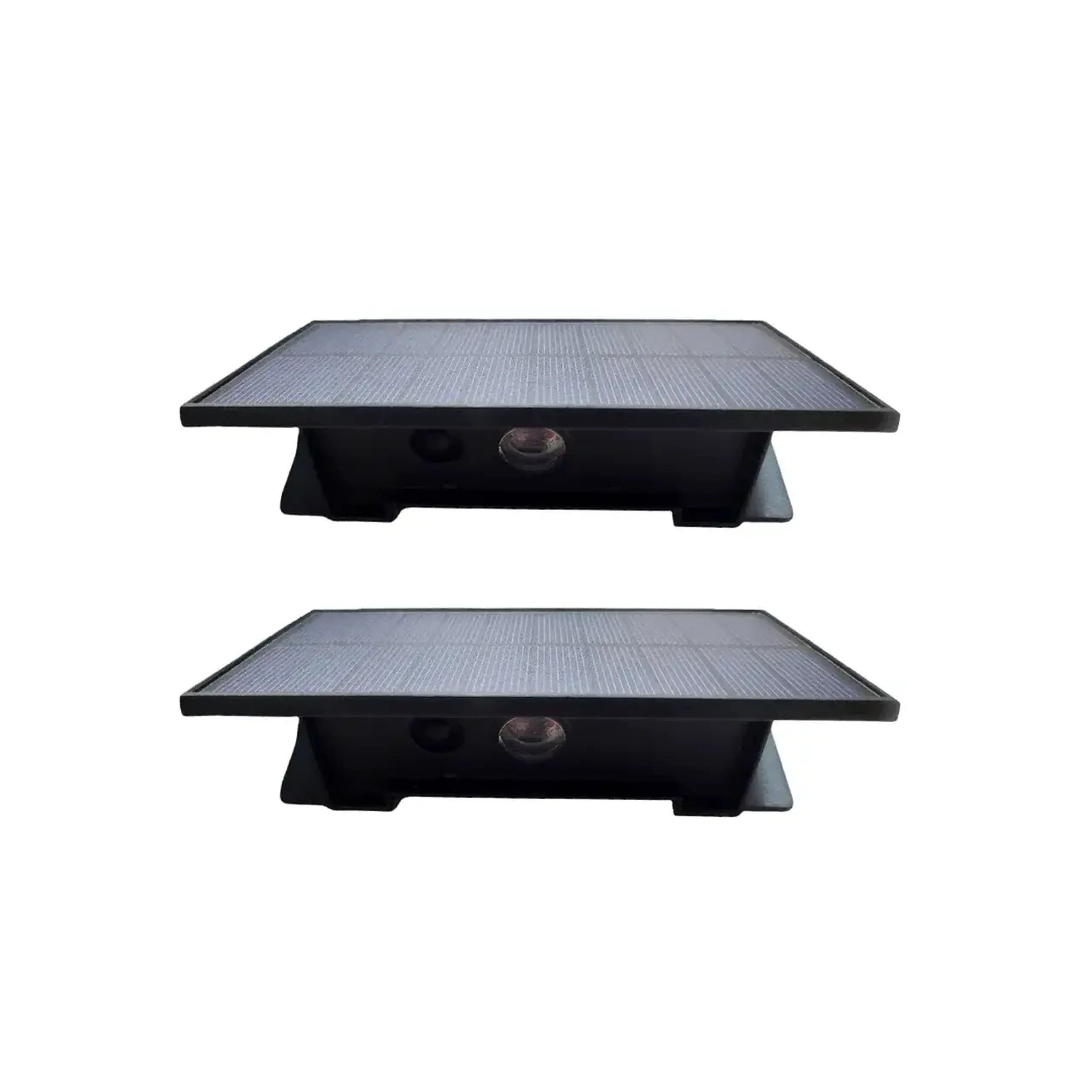 Set lampă de perete cu panou solar 1.5 W 3000 K IP65 - Acumulator 1500 mAh