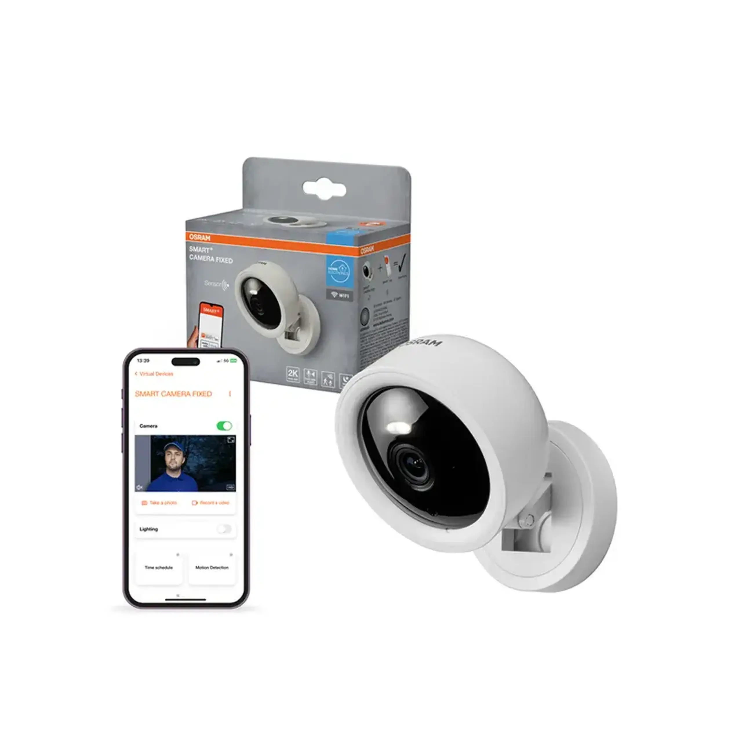 Cameră de supraveghere video IP20 Interior OSRAM
