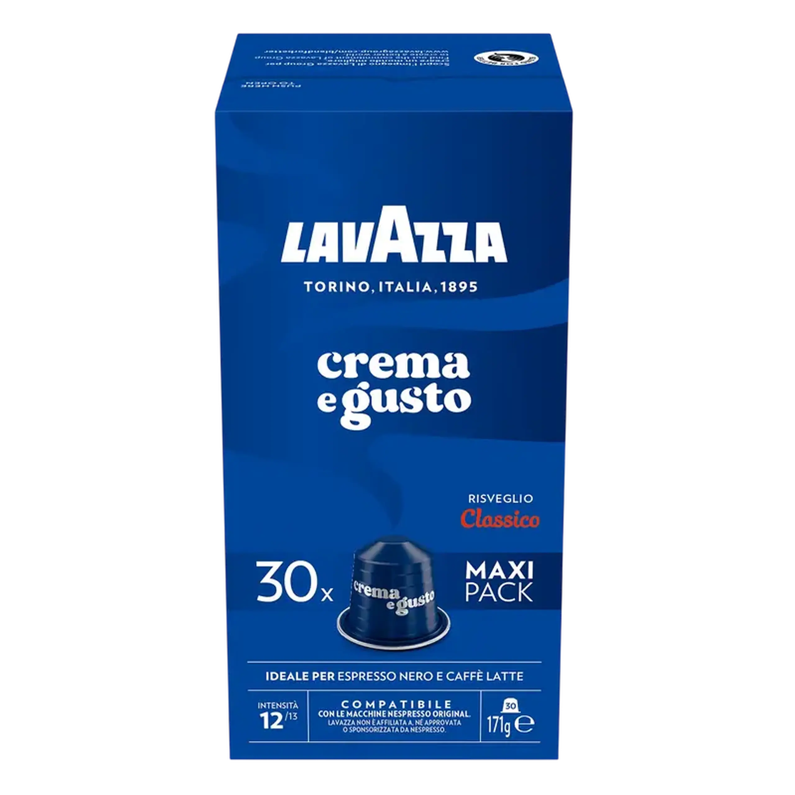Cafea Lavazza Crema E Gusto Nespresso, 30 buc