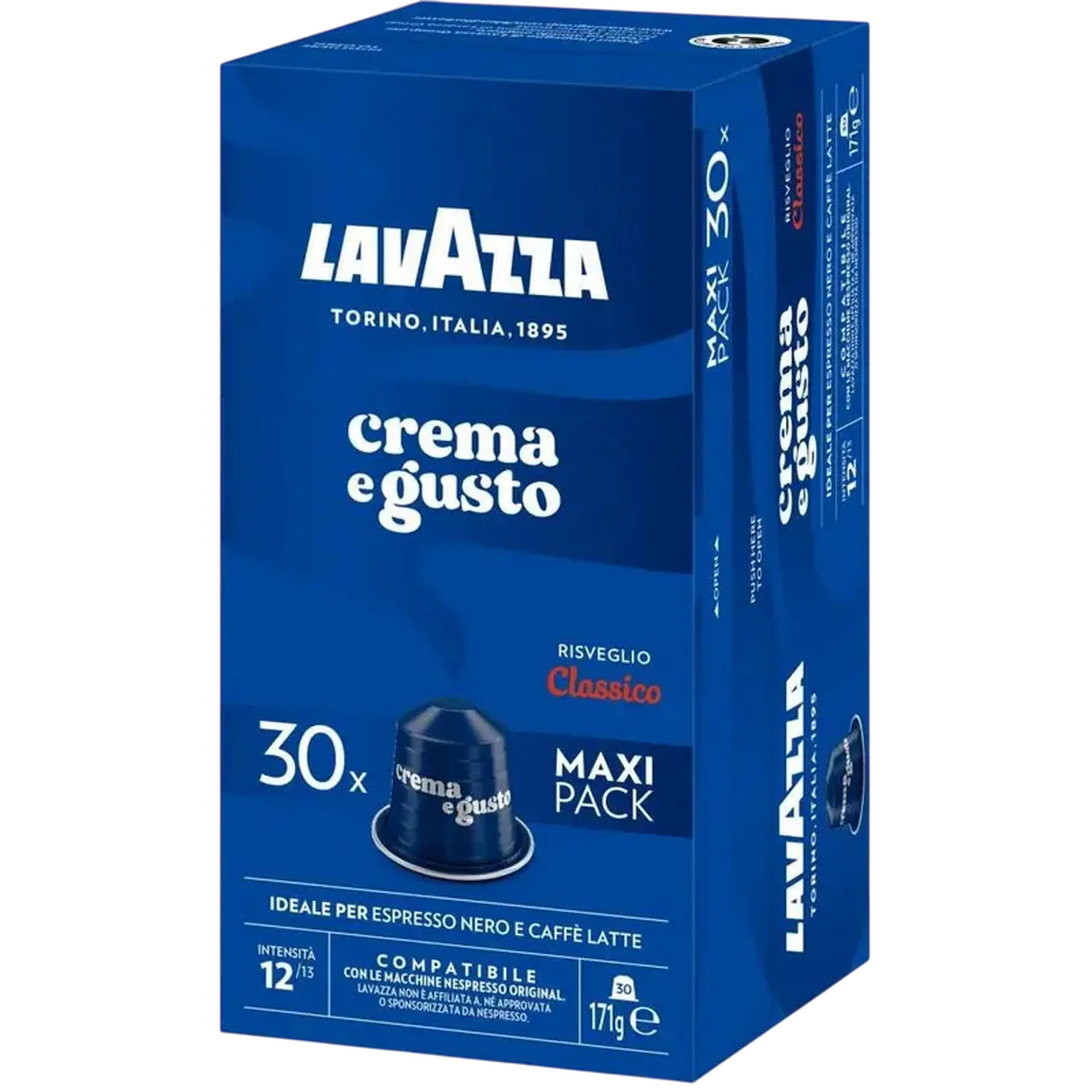 Cafea Lavazza Crema E Gusto Nespresso, 30 buc