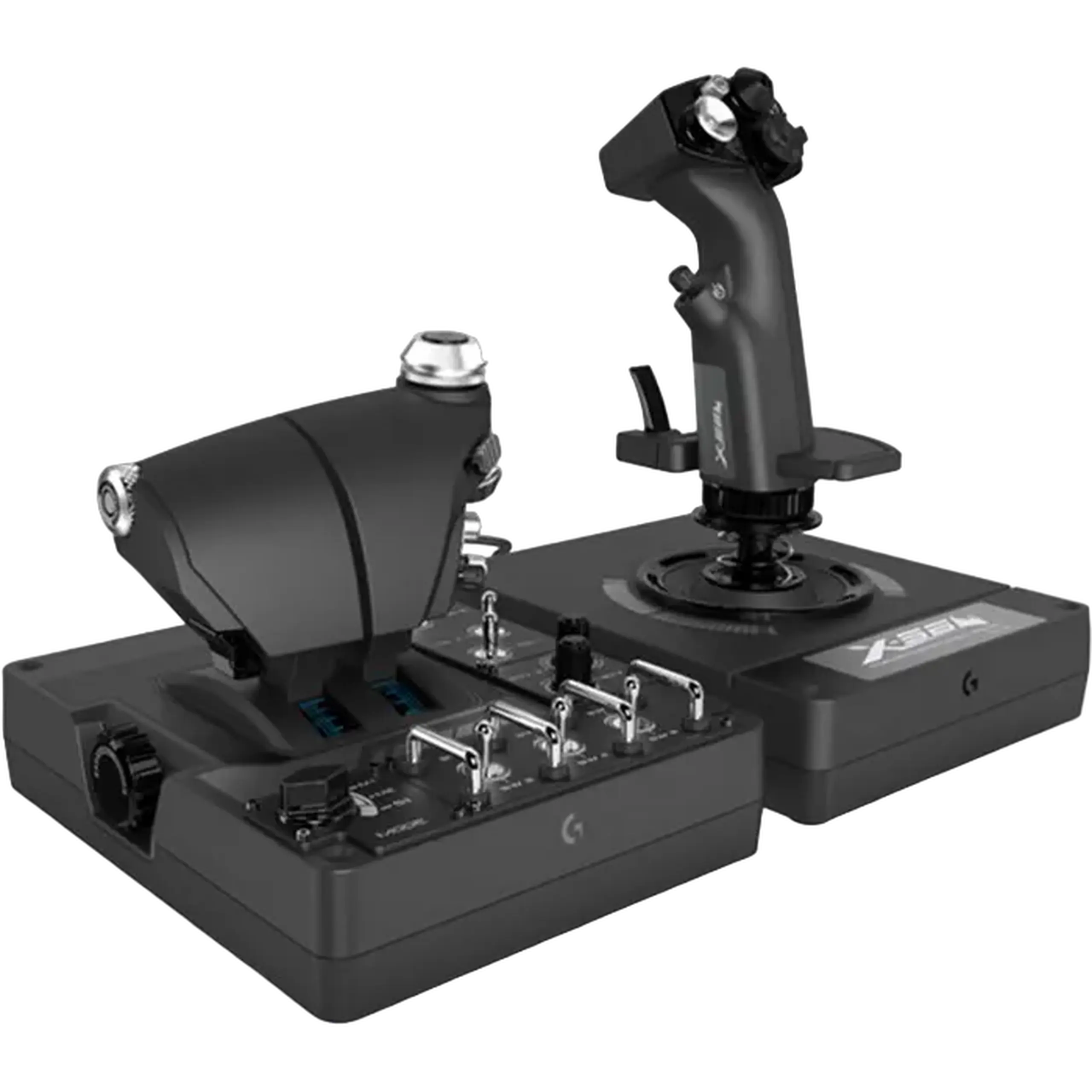 Joystick pentru jocuri Logitech G X56 HOTAS, Negru
