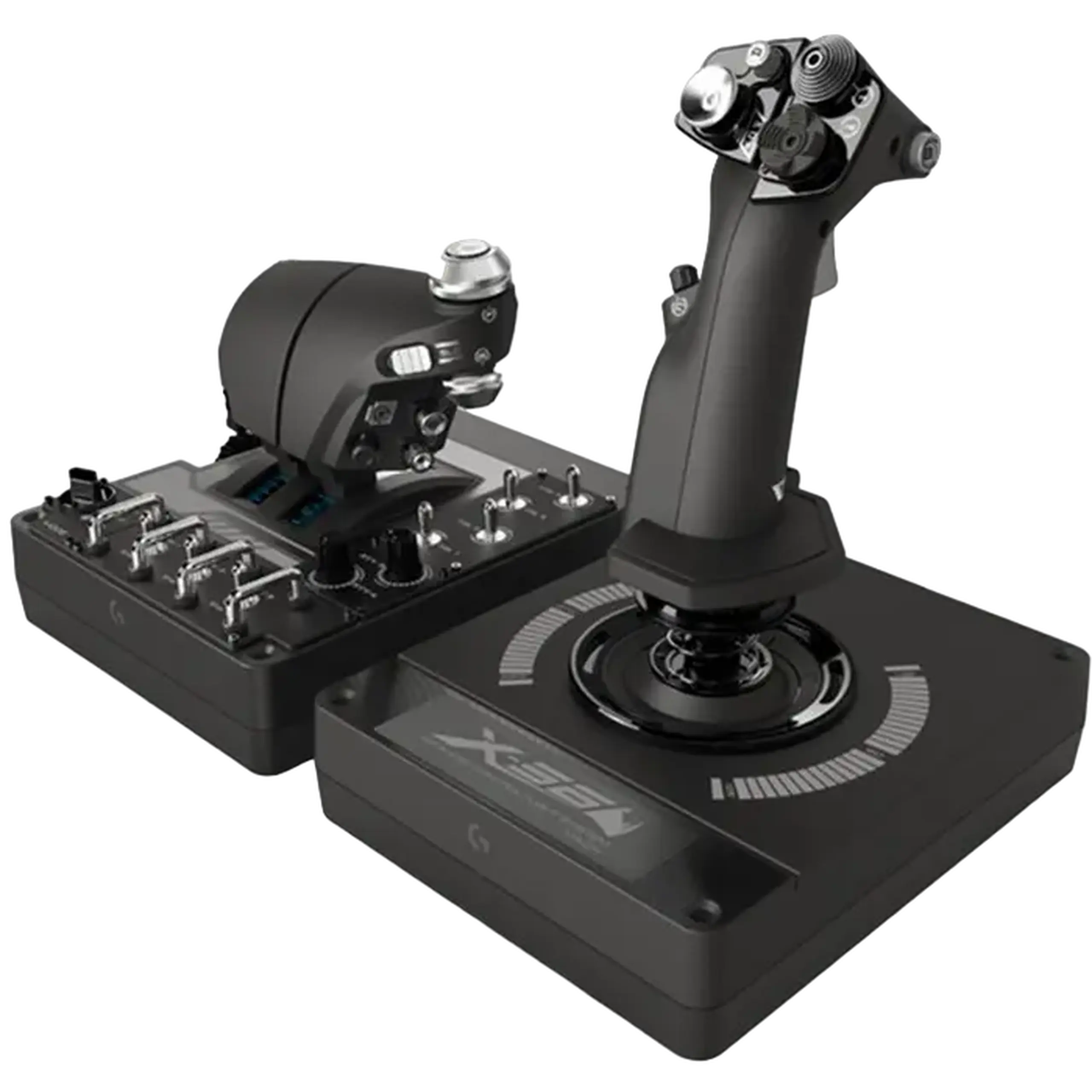 Joystick pentru jocuri Logitech G X56 HOTAS, Negru