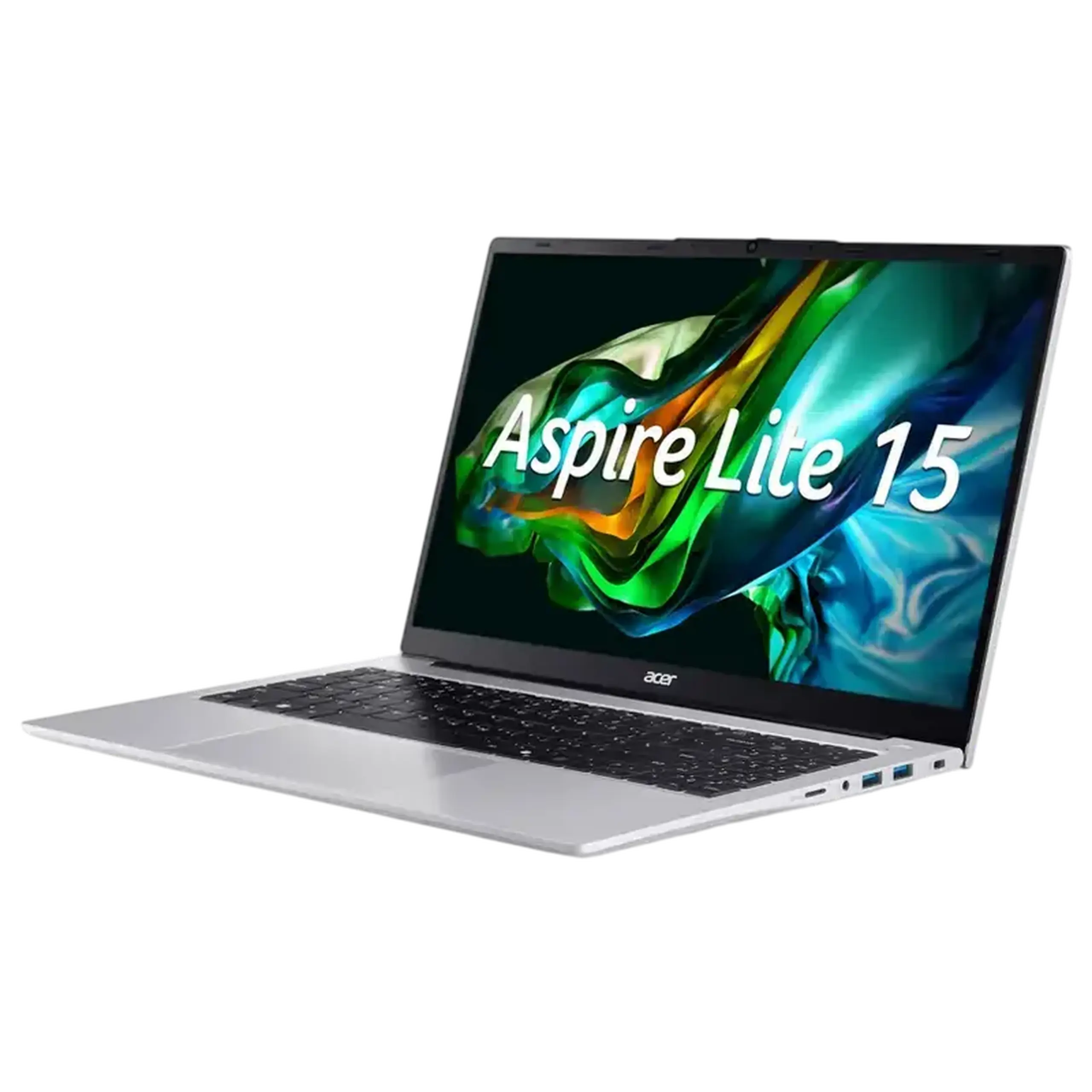 Laptop 15,6" Acer Aspire Lite 15 AL15-46P, Light Silver, AMD Ryzen 3 5400U, 8GB/256GB, Linux eShell