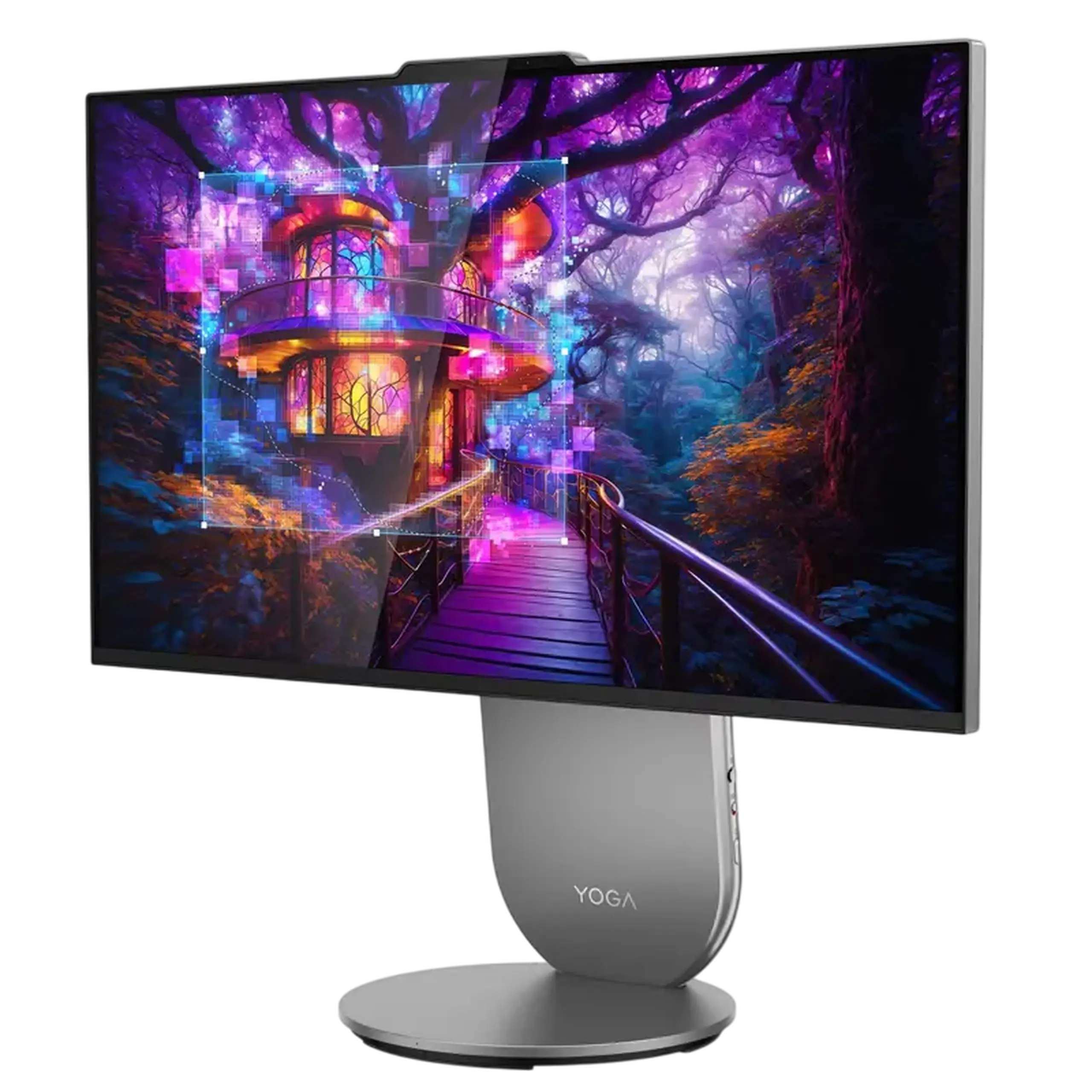 Computer All-in-One Lenovo Yoga 27IAH10, 27", Intel Core 5 125H, 16GB/1024GB, Windows 11 Pro, Luna Grey