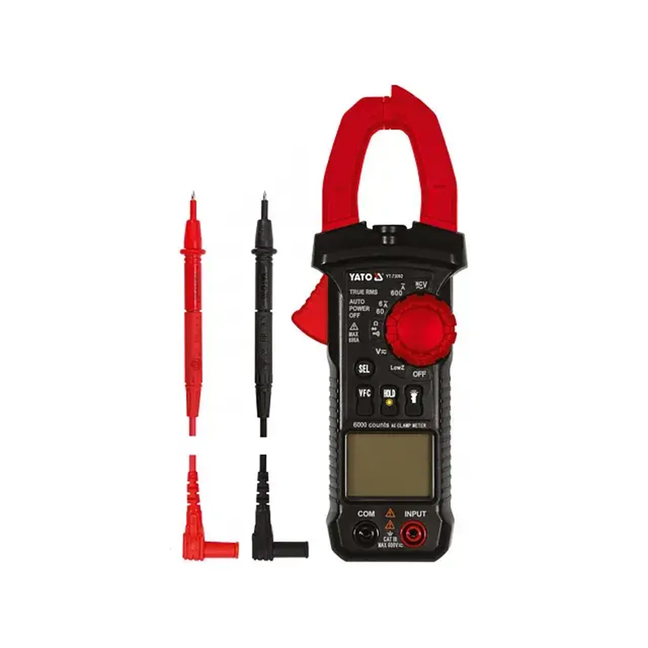 Clește de măsurat curentul YT73092 0-600A 0-600 V Yato