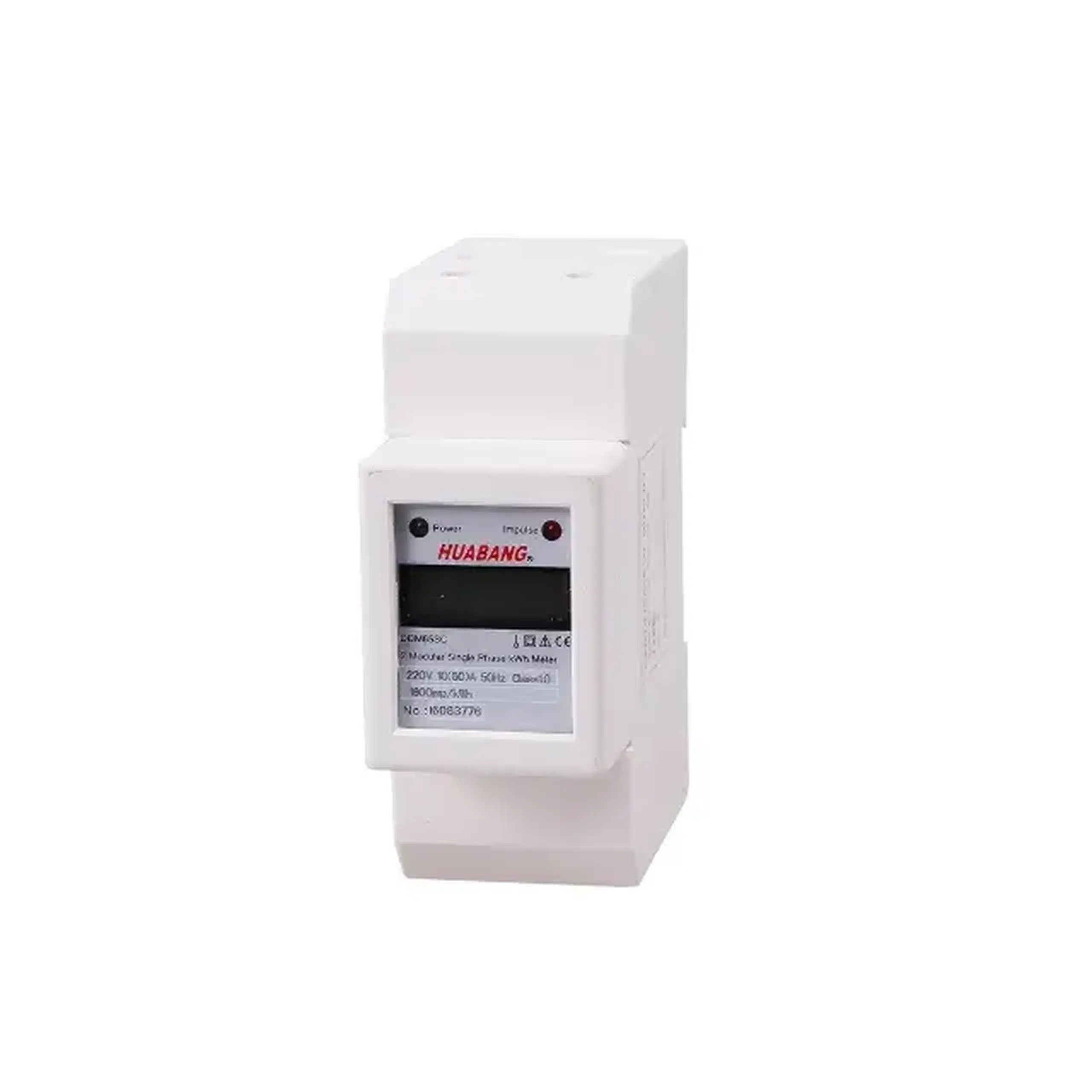 Contor electric 1902711 Monofazat 5-60A 220 V IP20 HUABANG
