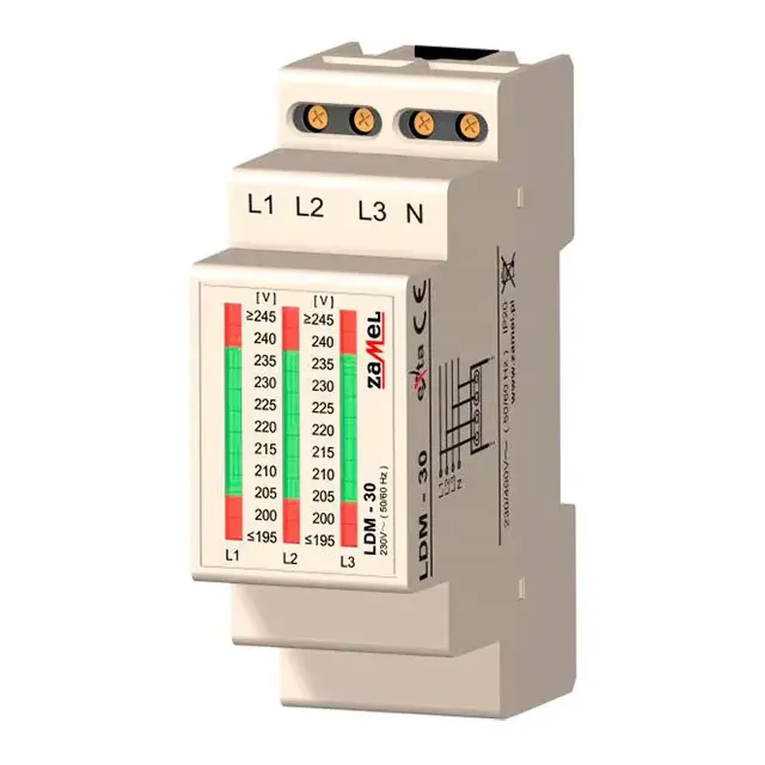 Indicator de tensiune Zamel LDM30 230/400 V