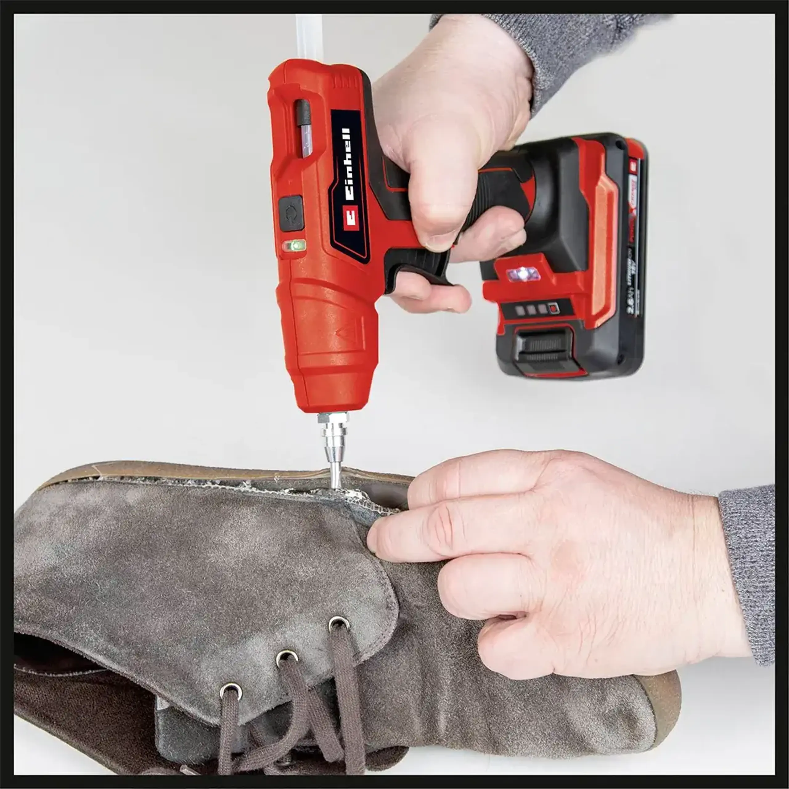 Pistol de lipit cu acumulator (fără acumulator) TE-CG 18V Li PXC SOLO 182 x 60 mm 18 V 120 °С Einhell