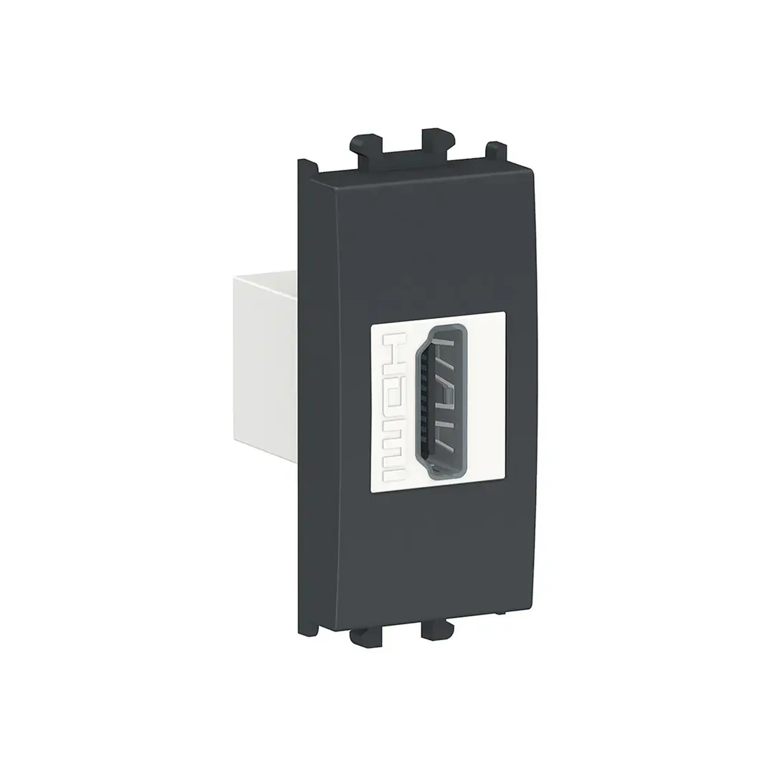 Priză HDMI Schneider-Electric 51 x 22 x 35 mm - Culoare Negru