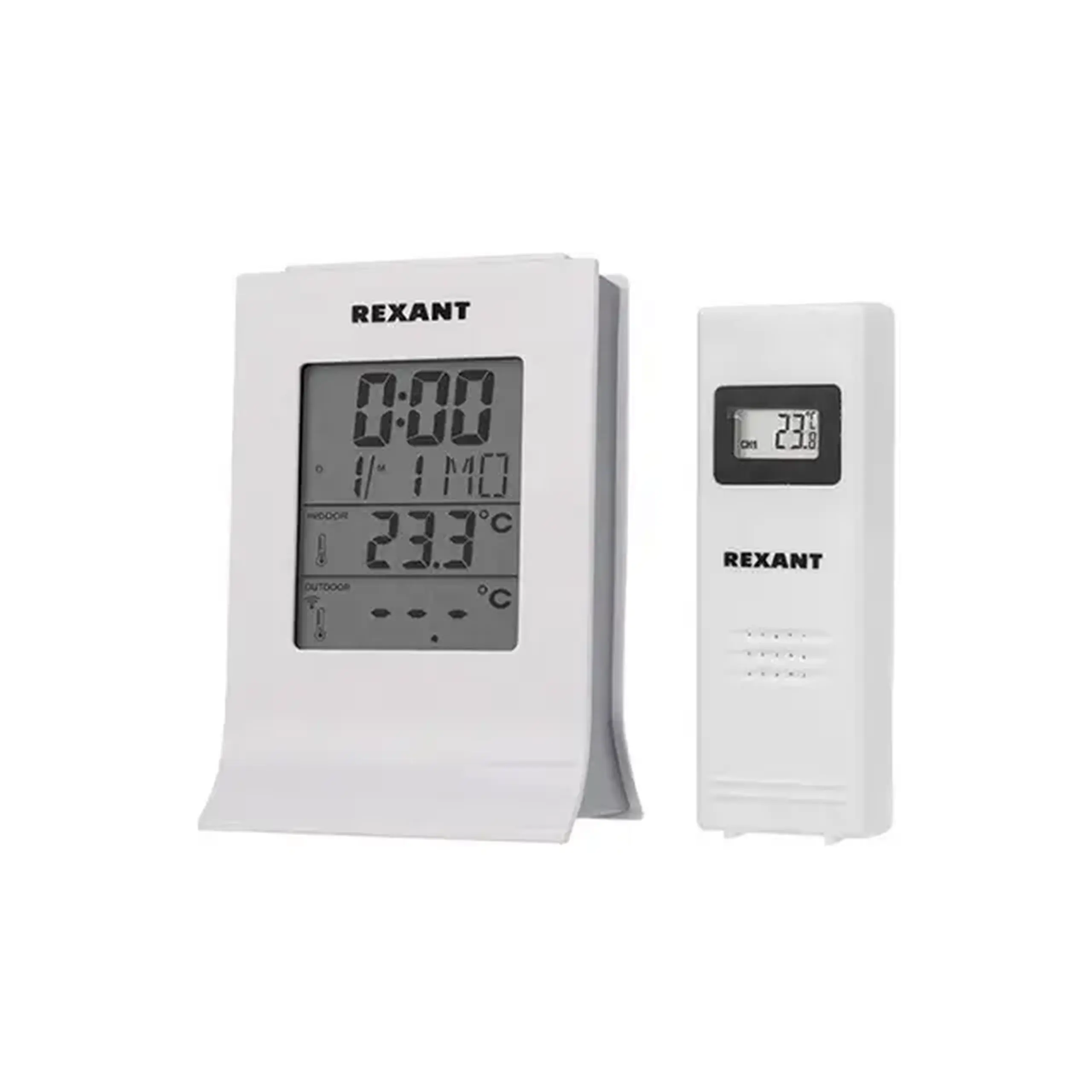 Stație meteo cu senzor la distanță de la -40 pâna la +70 °С Rexant