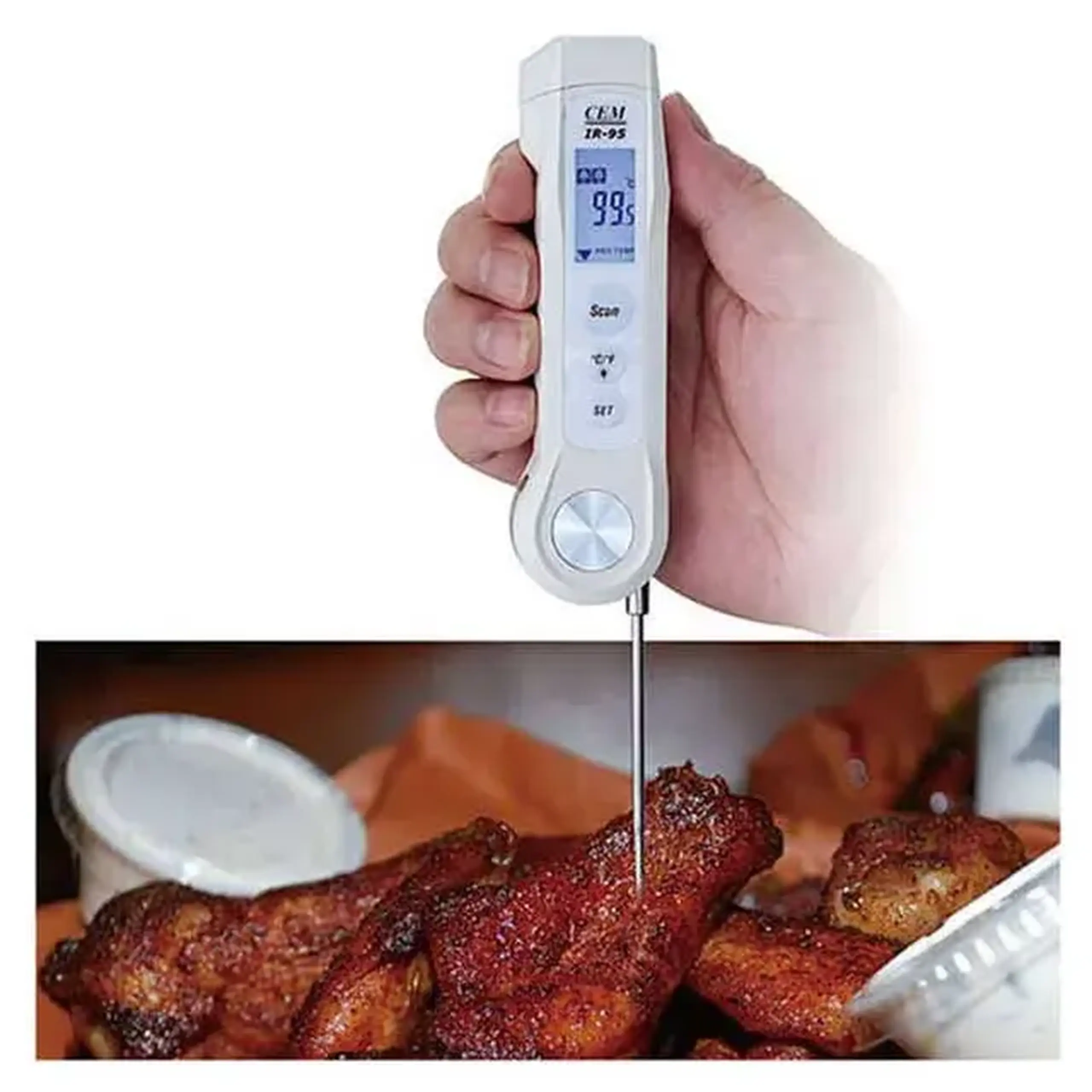 Termometru digital cu infraroșu IR-95 -40 - 200°С