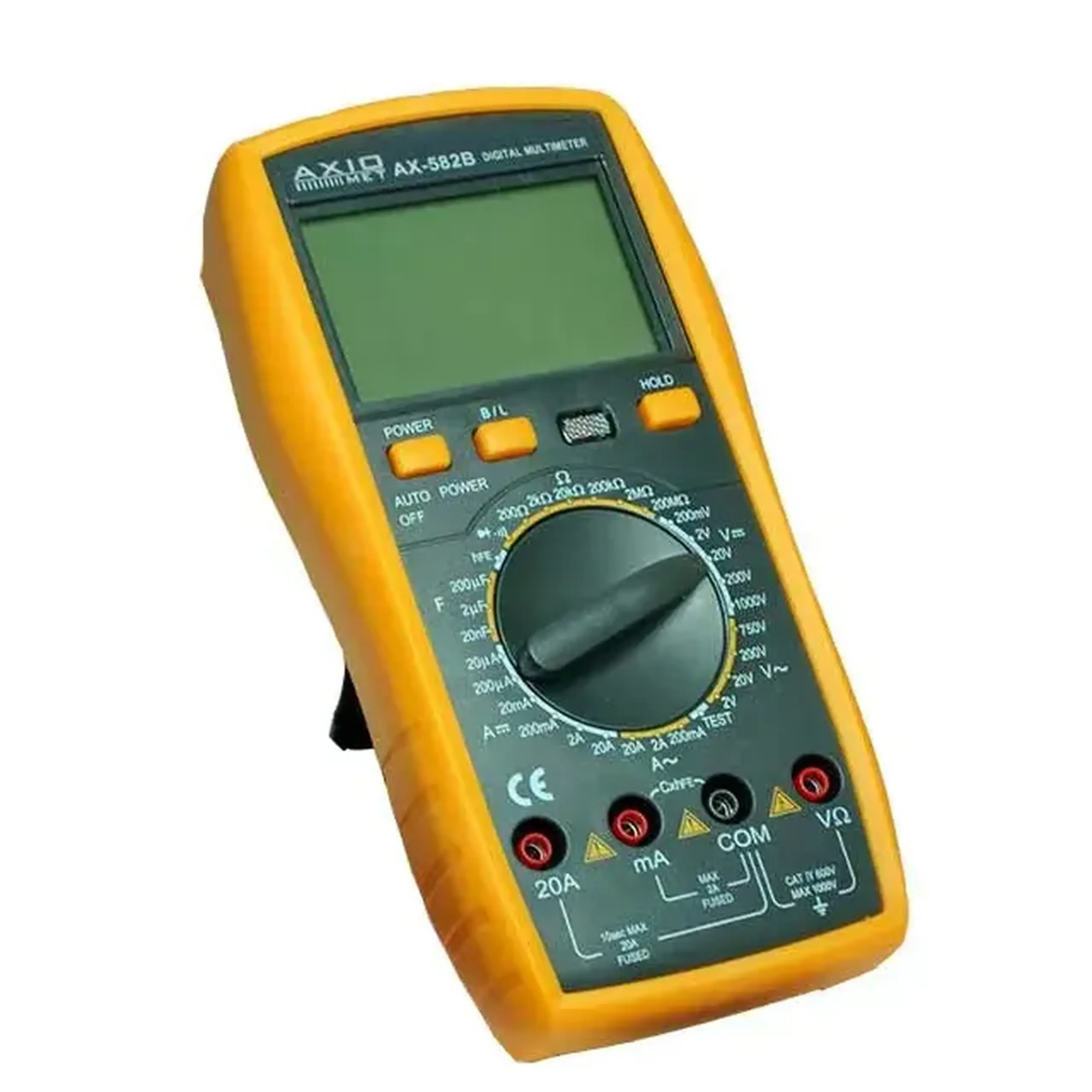 Multimetru Axiomet AX-582B 0,1µ...200µ/20µ/20m/200m/2A/20A 0,1m...200m/2V/20V/200V/1000V