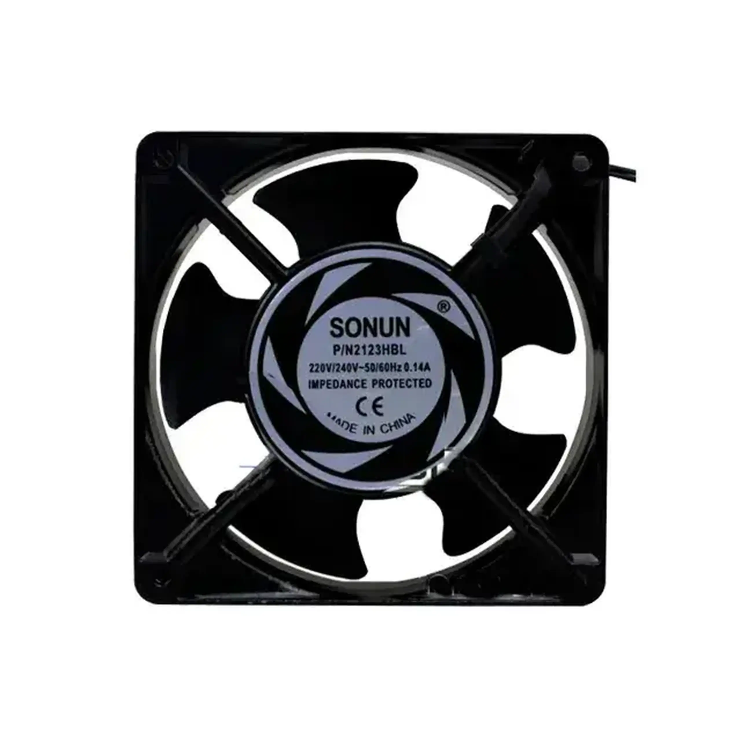 Ventilator culer KASAN 2123HBL 30.8 W 12 V AC 130 m3/h 2600 rot/min