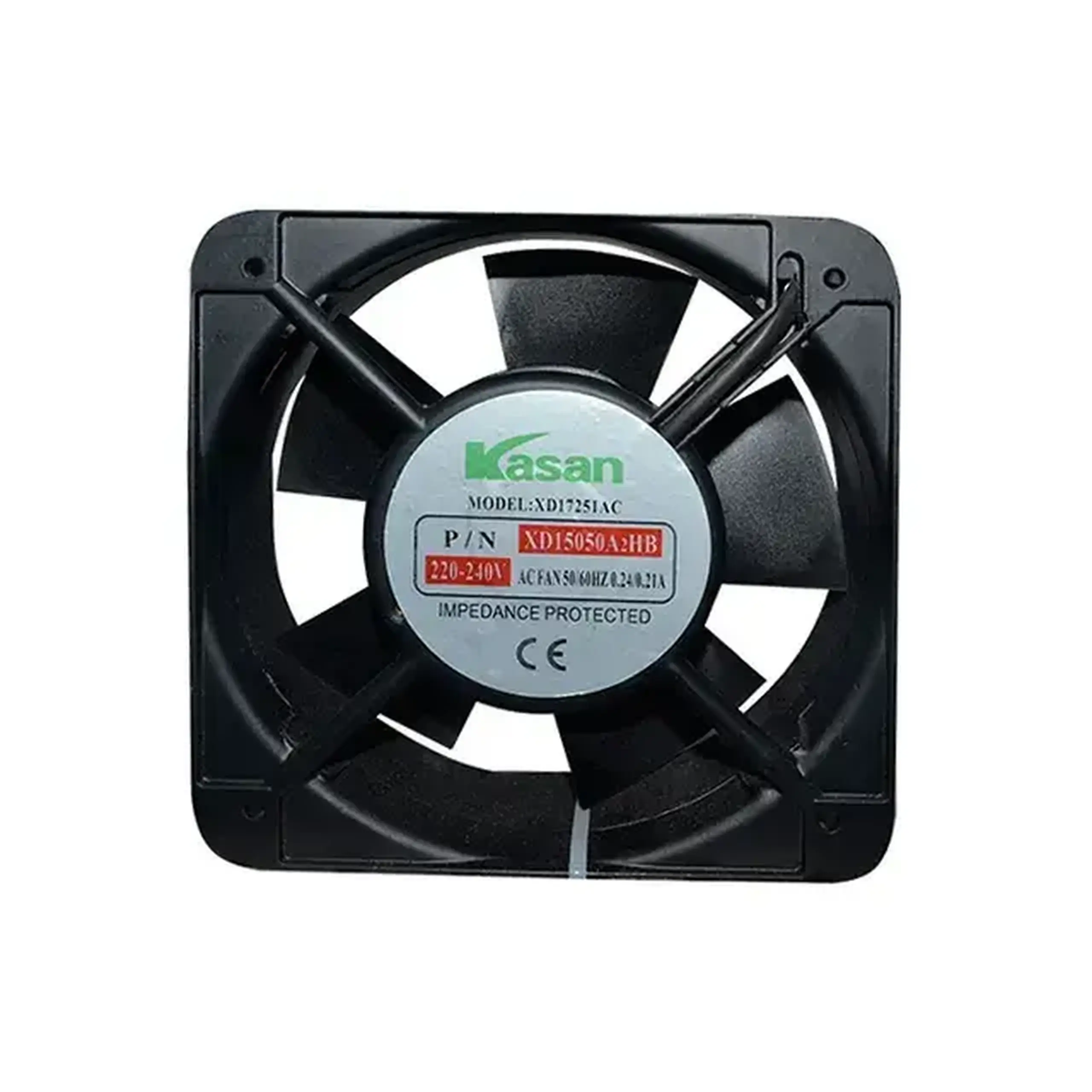 Ventilator culer KASAN XD17251AC 52.8 W 12 V AC 255 m3/h 2500 rot/min