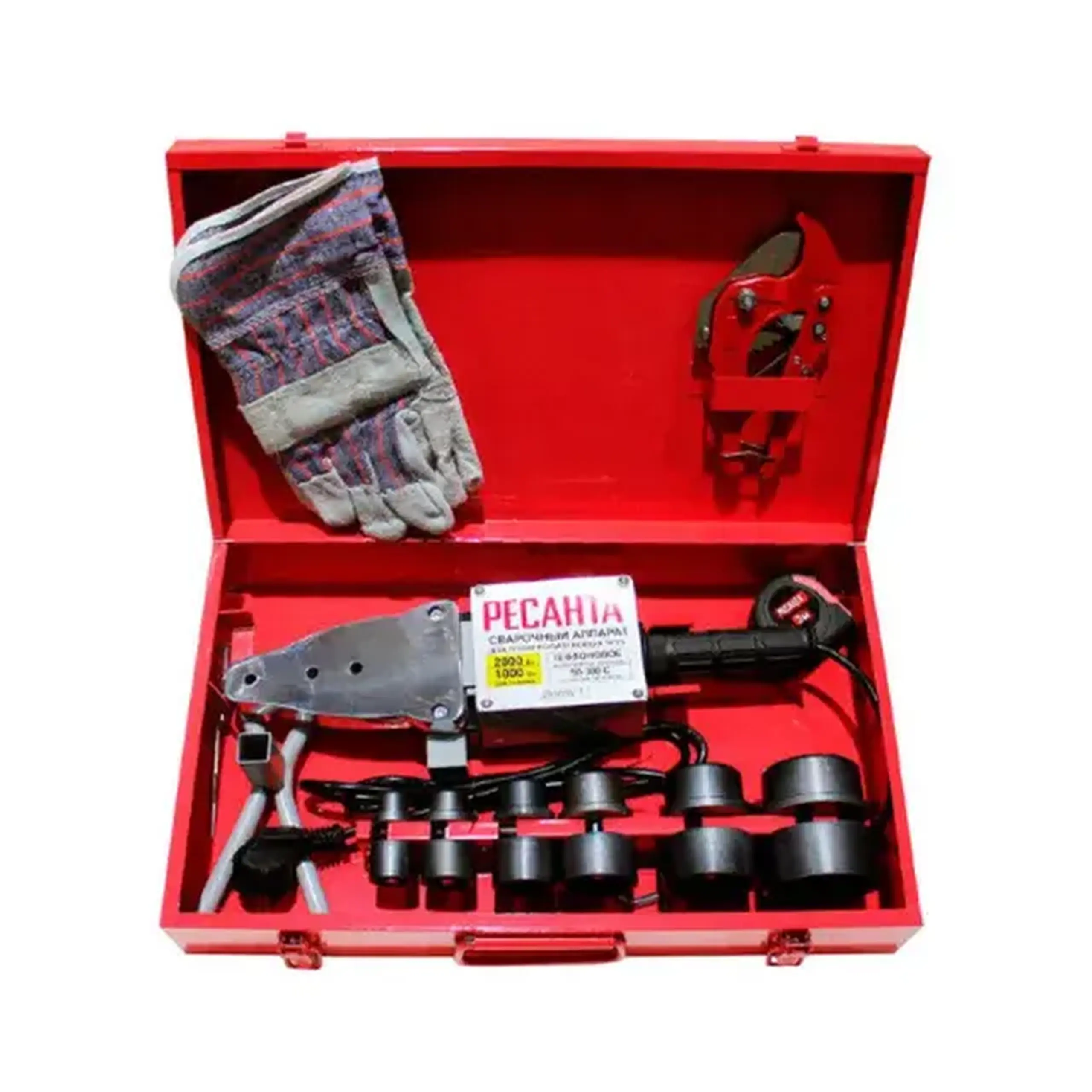 Aparat de sudat pentru țevi din plastic АСПТ-2000 2000 W 220 - 240 V 0-300°C RESANTA