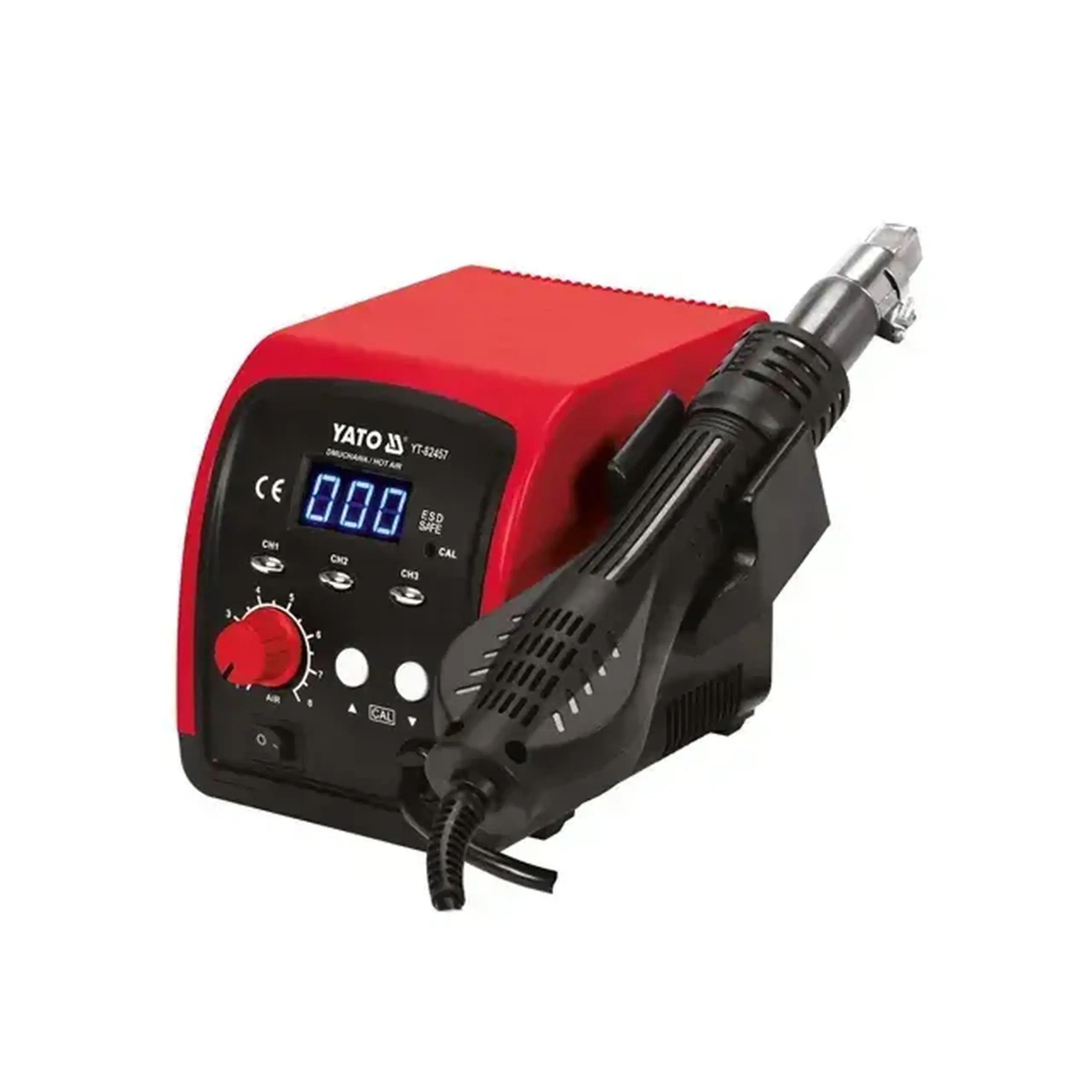 Stație de lipit cu aer cald Yato YT82457 750 W 220 - 240 V 100 - 500 °C