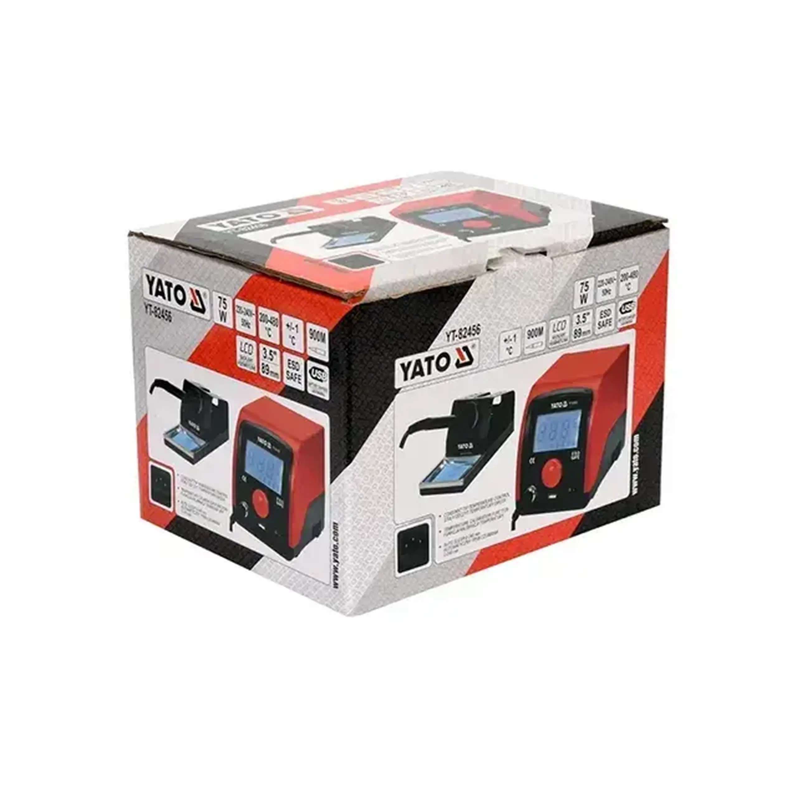 Stație de lipit cu conrol a temperaturii Yato YT82456 75 W 220 - 240 V 200 - 480 °С