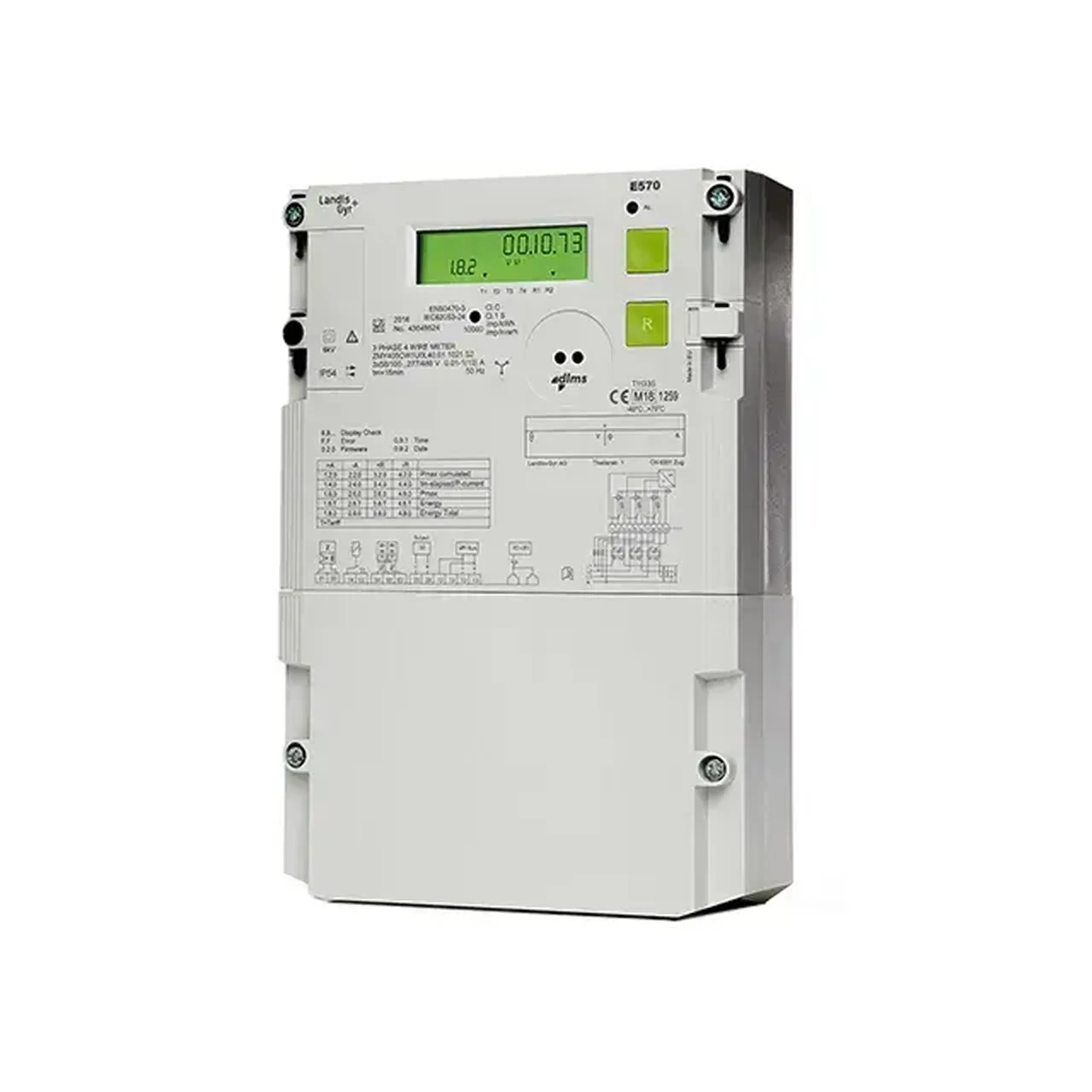 Contor electric E570 Trifazat 10 A 220 - 460 V IP20 Landis&Gyr