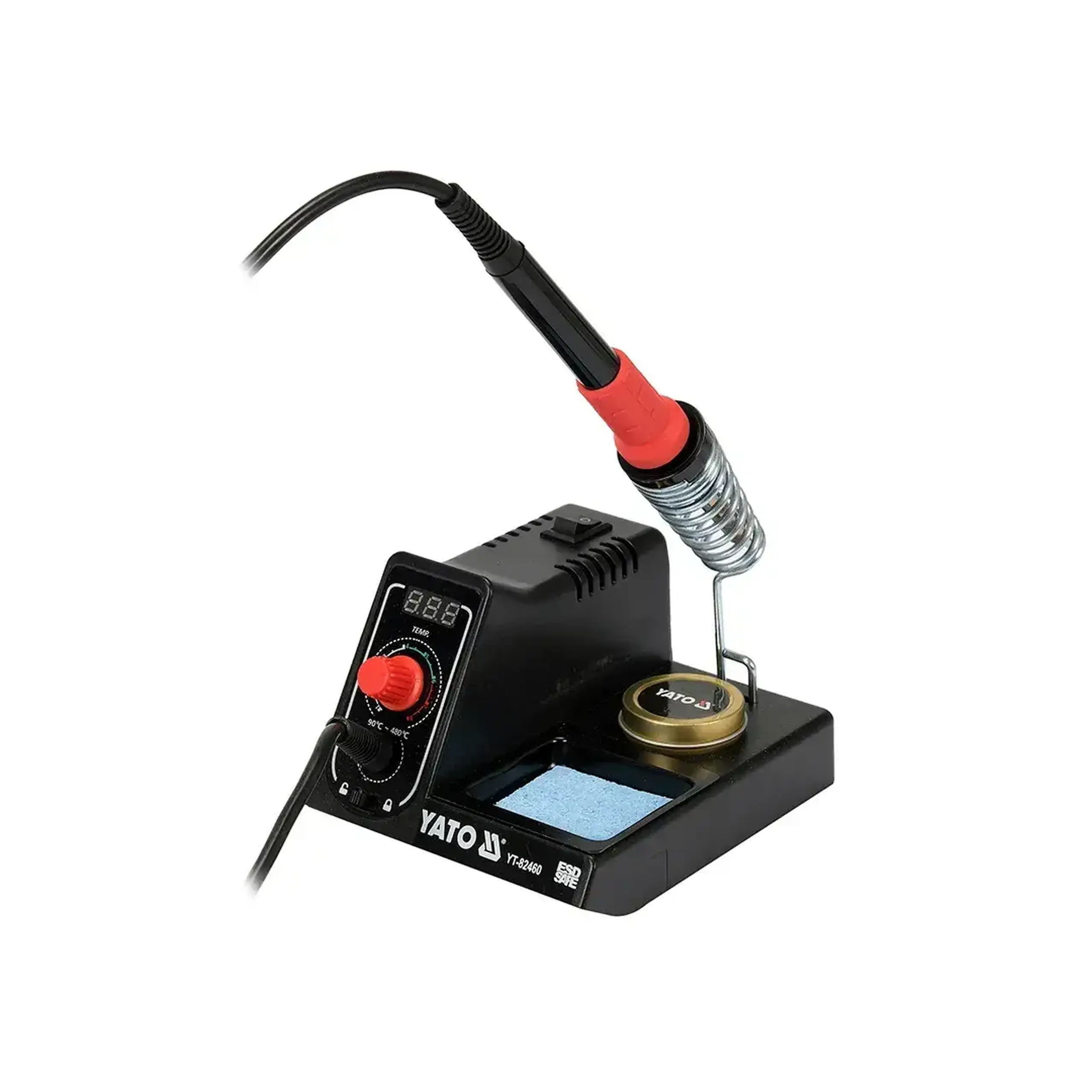 Stație de lipit digitală YT82460 60 W 220 - 240 V 90 - 480 °С Yato