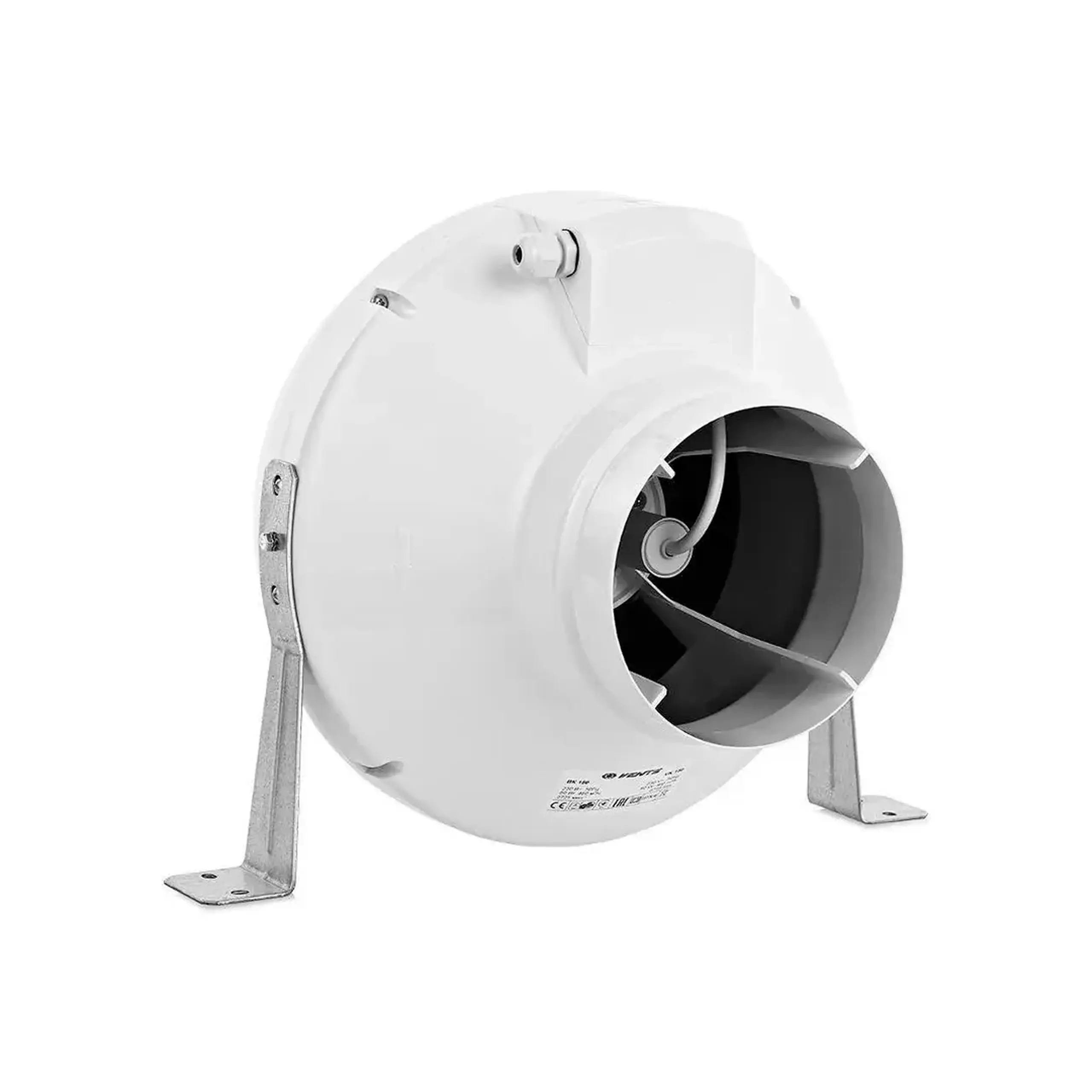 Ventilator 150 BK 80 W 220 - 240 V 460 m3/h 2725 rot/min Vents - Model 150 BK