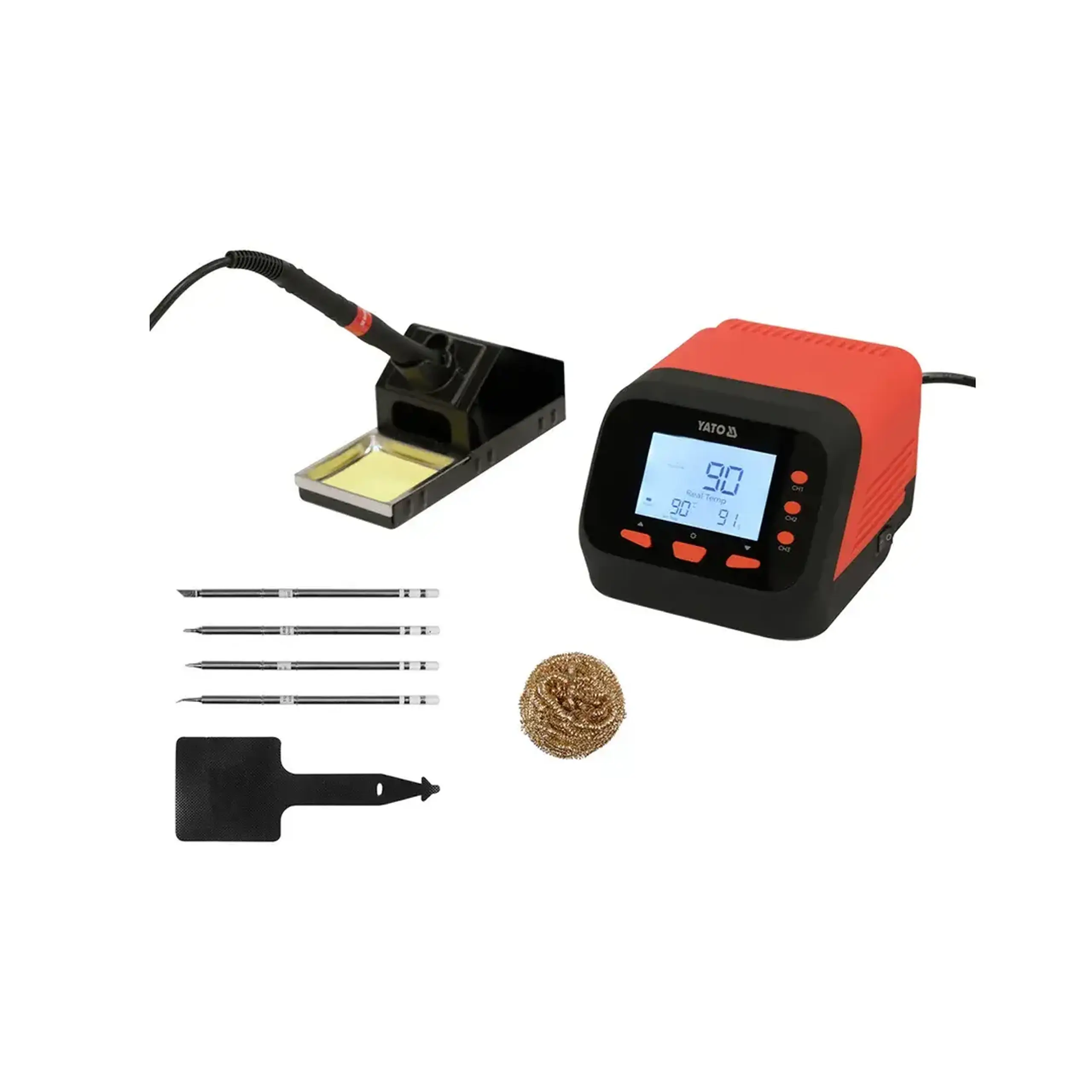 Stație de lipit T12 75 W 110 - 240 V 90 - 480 °С Yato