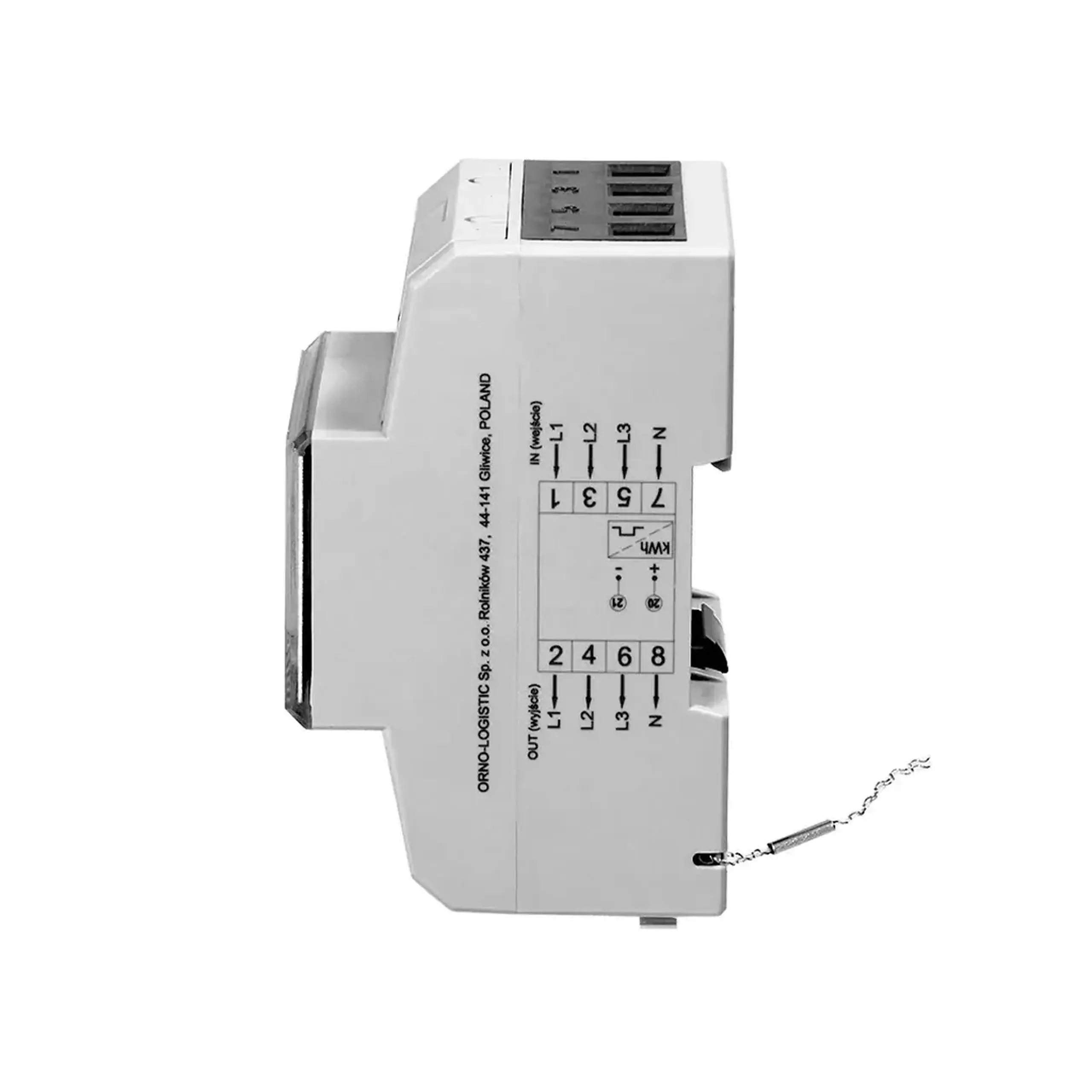 Contor digital Trifazat 80 A 380 V IP51 ORNO