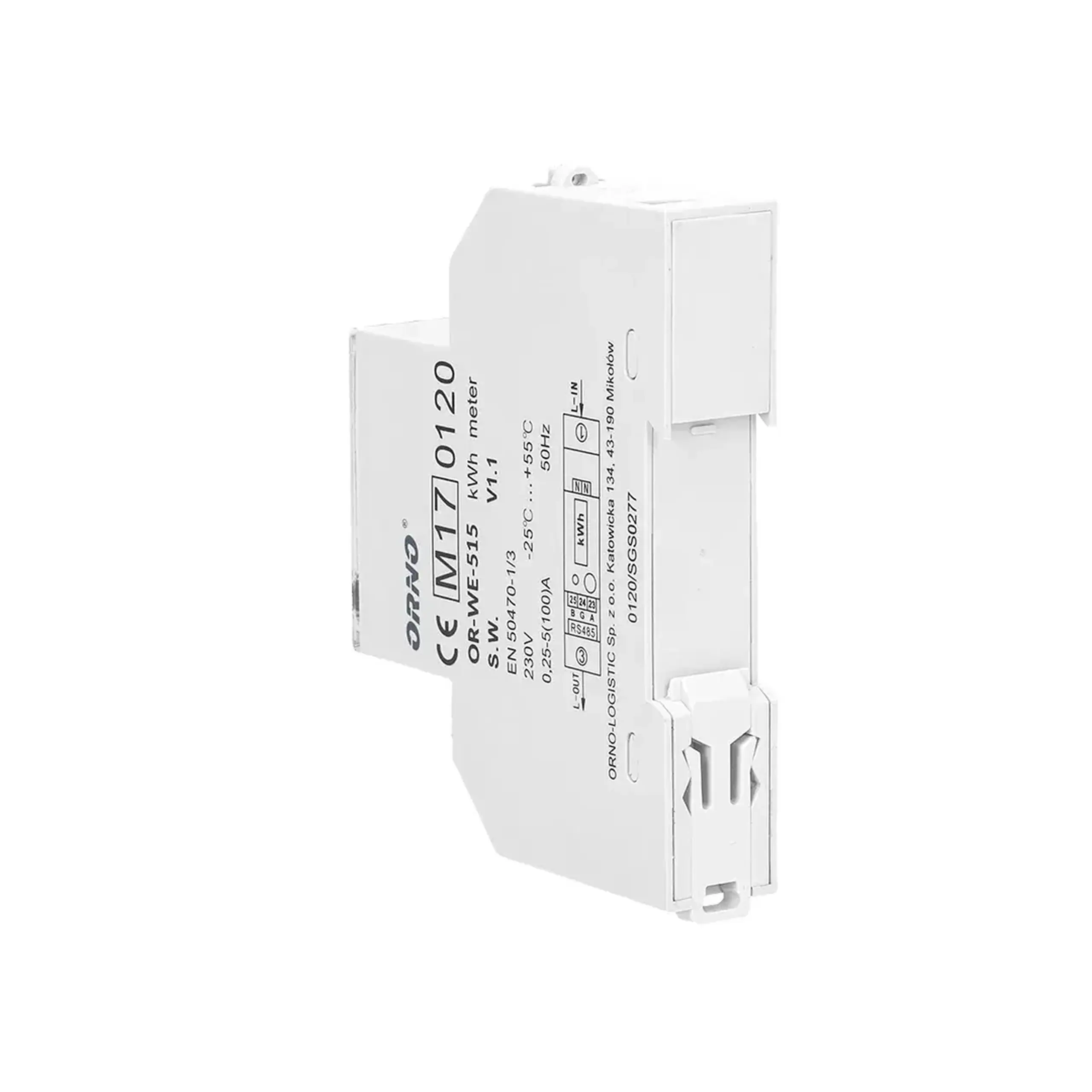 Contor digital Monofazat 100 A 220 - 240 V IP51 ORNO