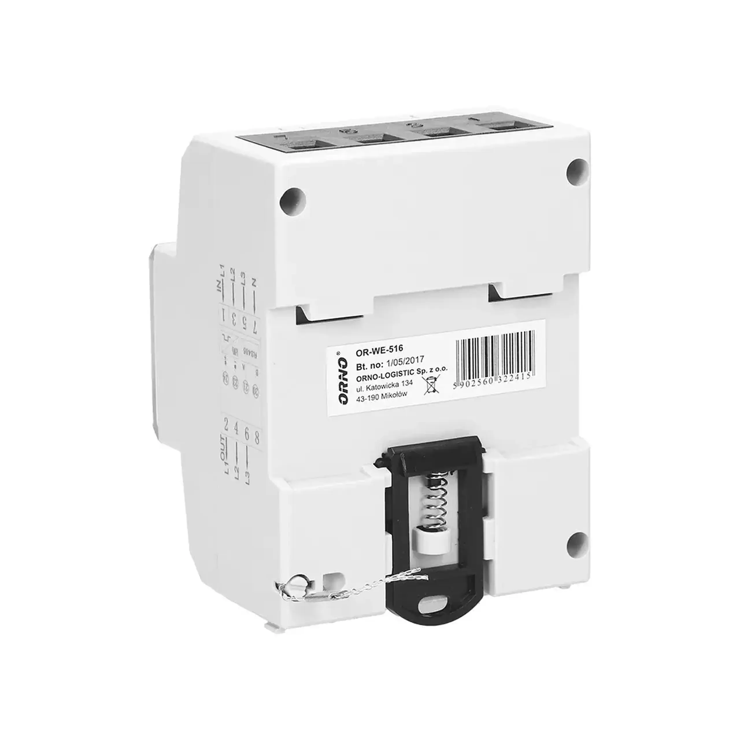 Contor digital Trifazat 80 A 380 V IP51 ORNO