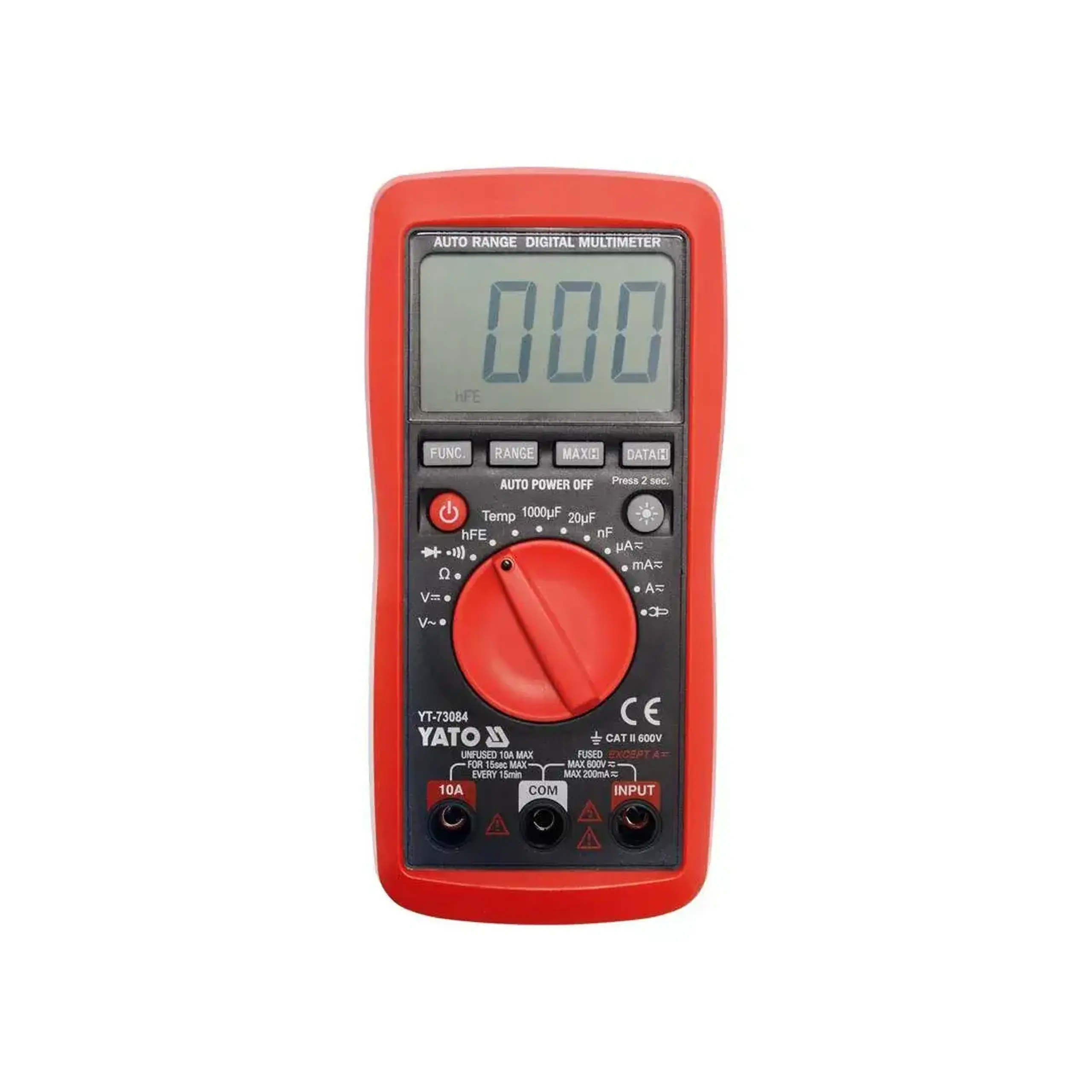 Multimetru digital 0 - 10 A 0 - 300 V Yato