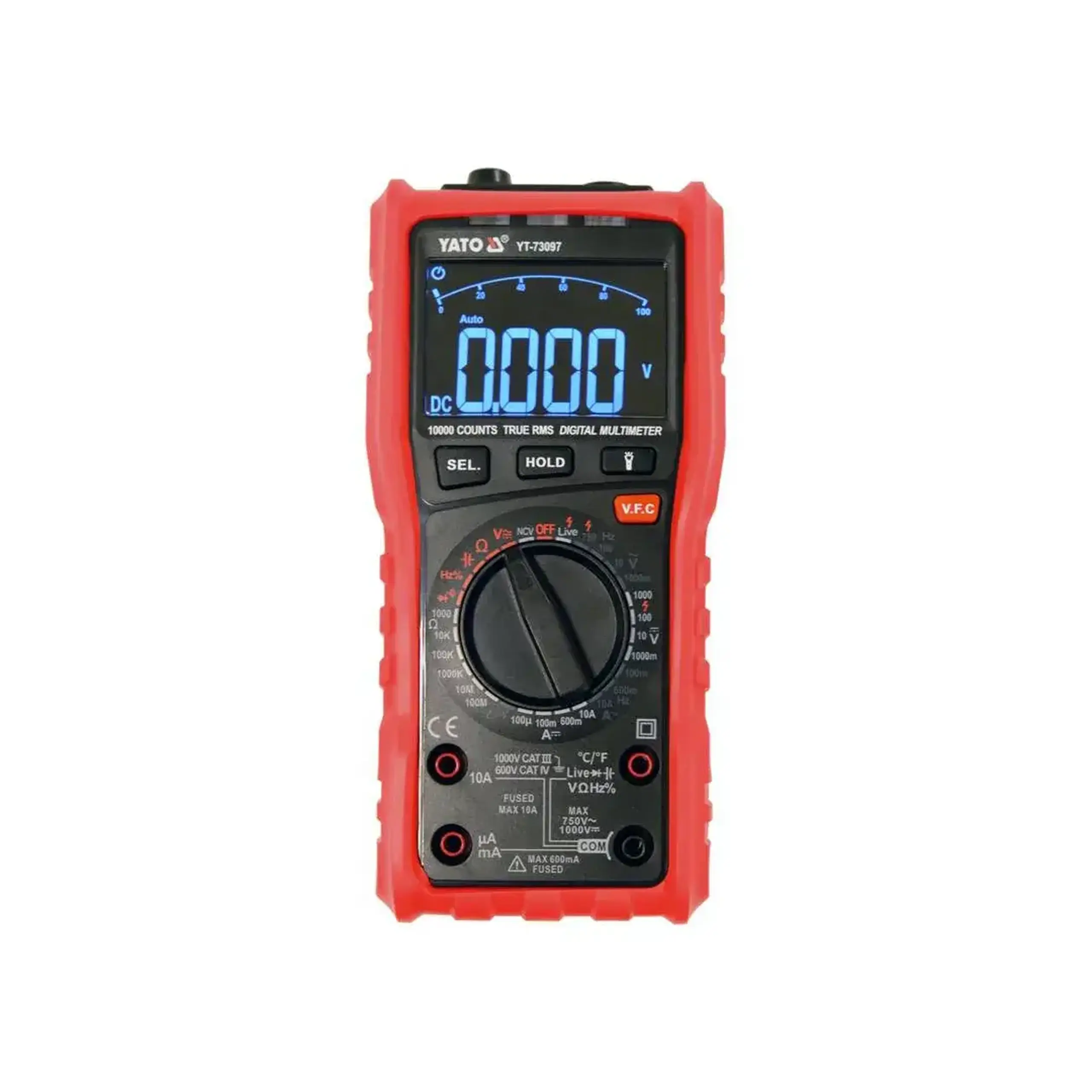 Multimetru digital 5 in 1 0 - 10 A 0 - 300 V Yato