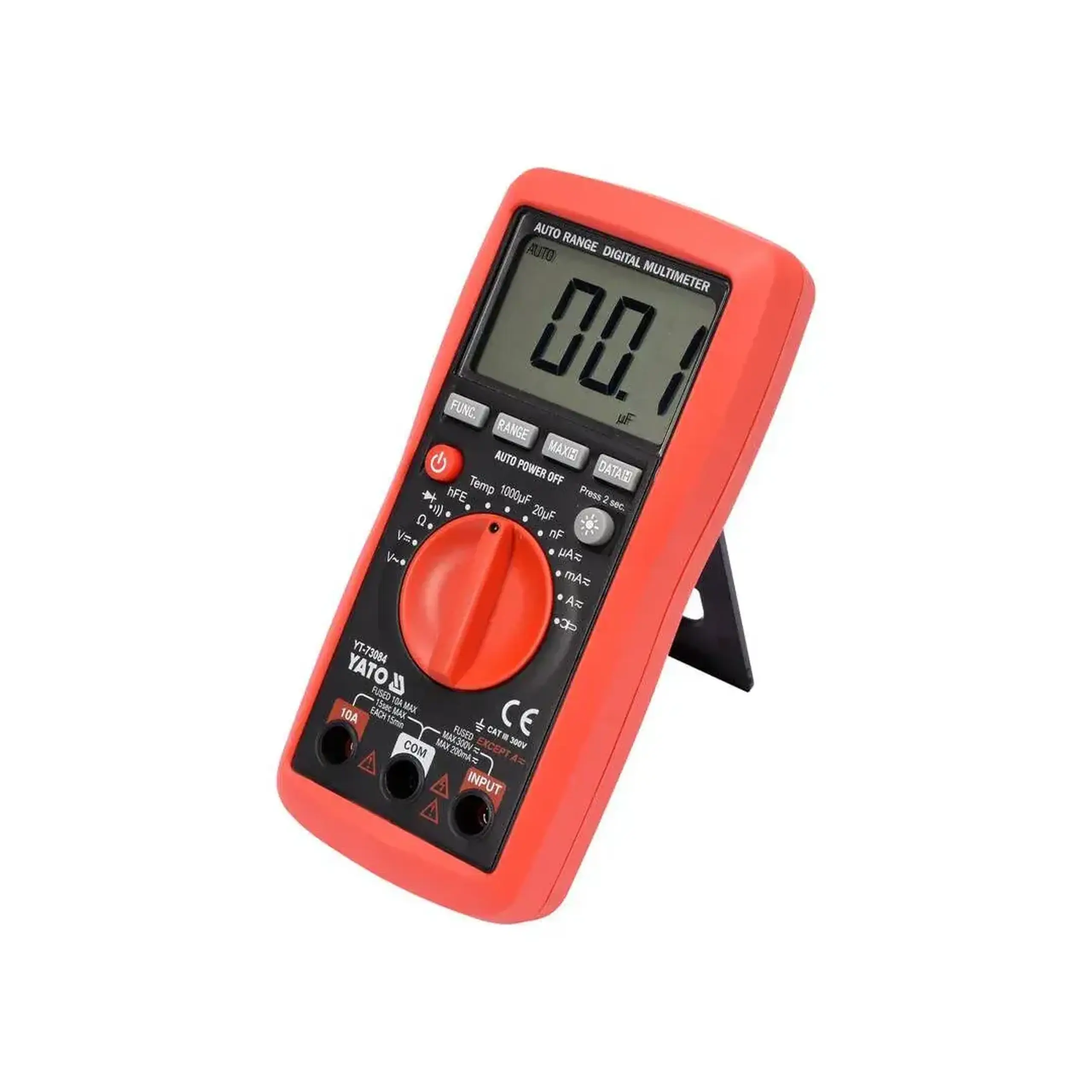 Multimetru digital 0 - 10 A 0 - 300 V Yato